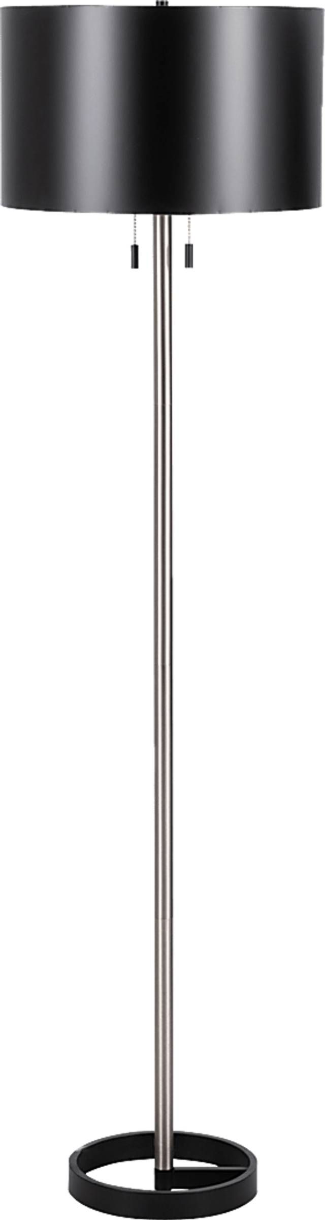 Piperhill Black Floor Lamp - Thumbnail - Image 4