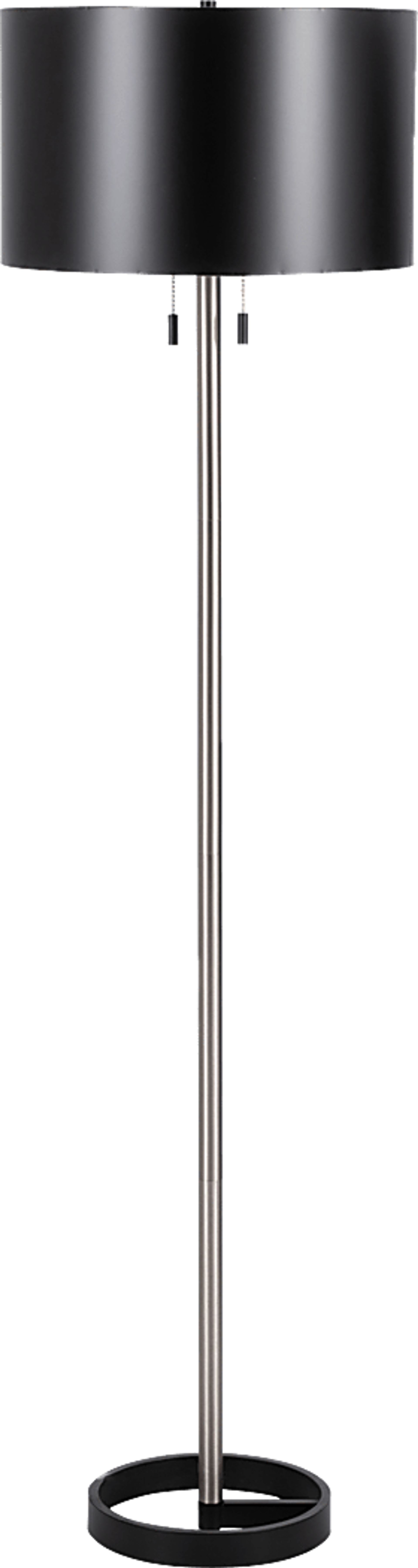 Piperhill Black Floor Lamp - Image 4