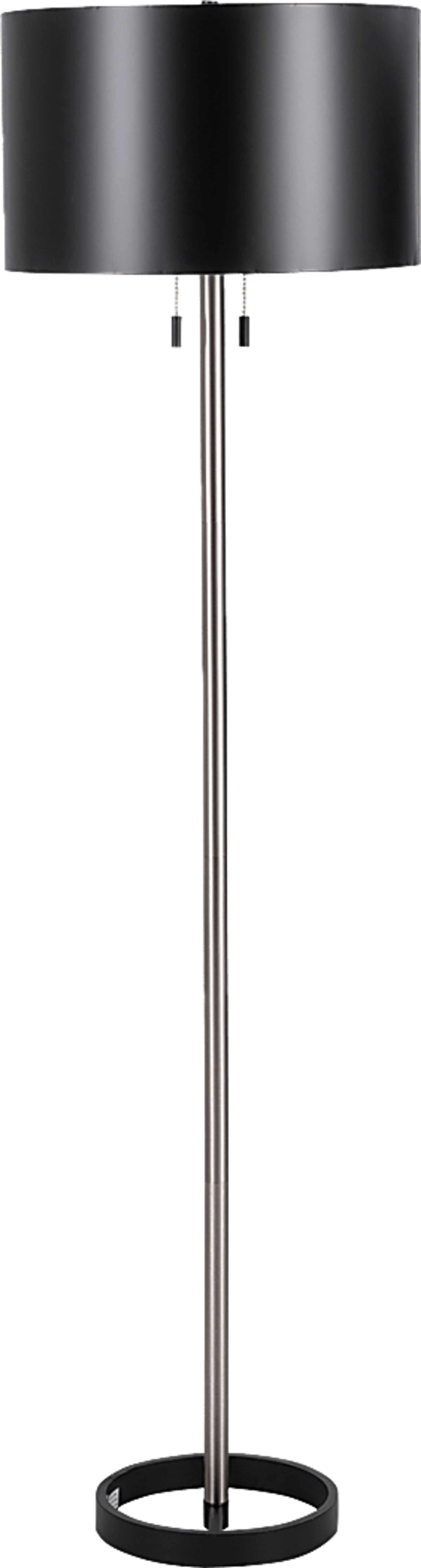 Piperhill Black Floor Lamp - Image 6
