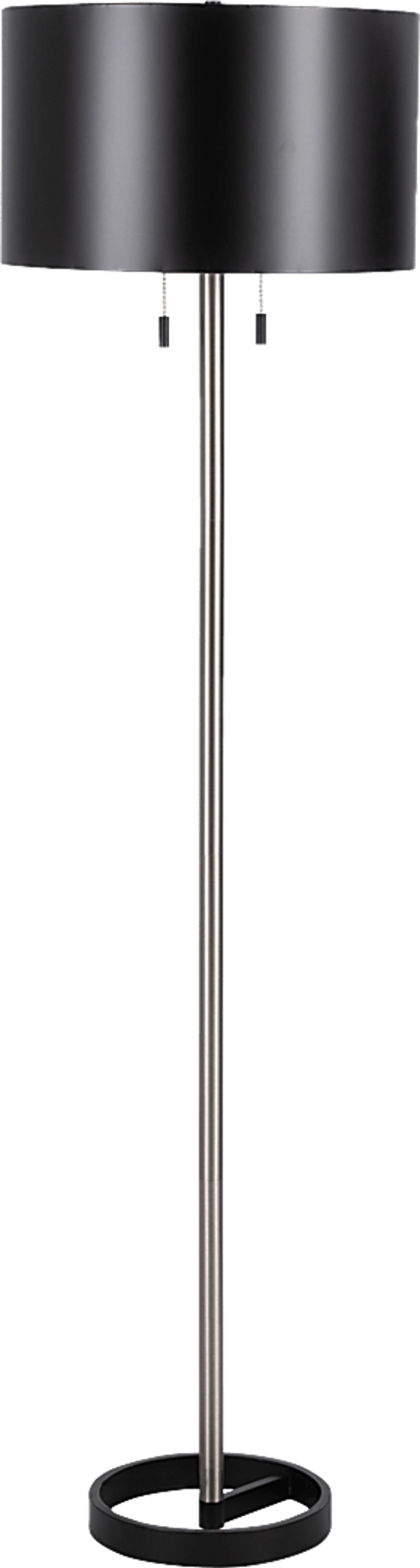 Piperhill Black Floor Lamp - Image 1