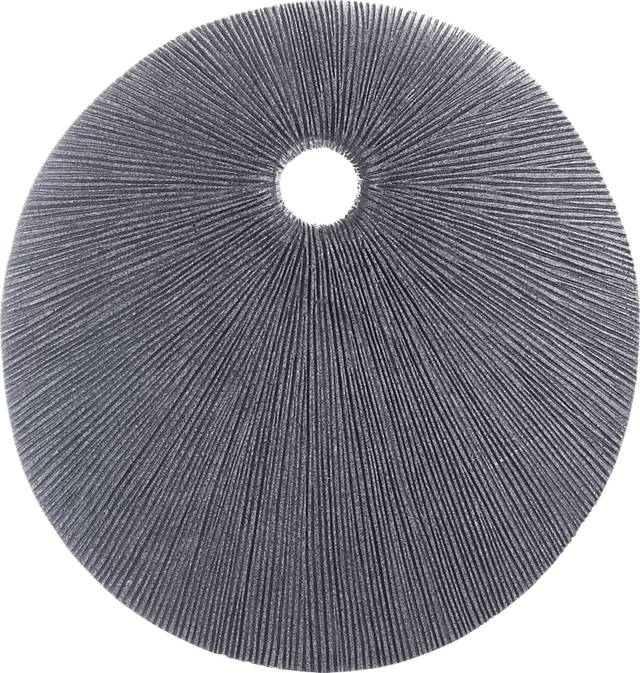 Piperita Gray Medium Outdoor Round Eye Plaque - Thumbnail - Image 2