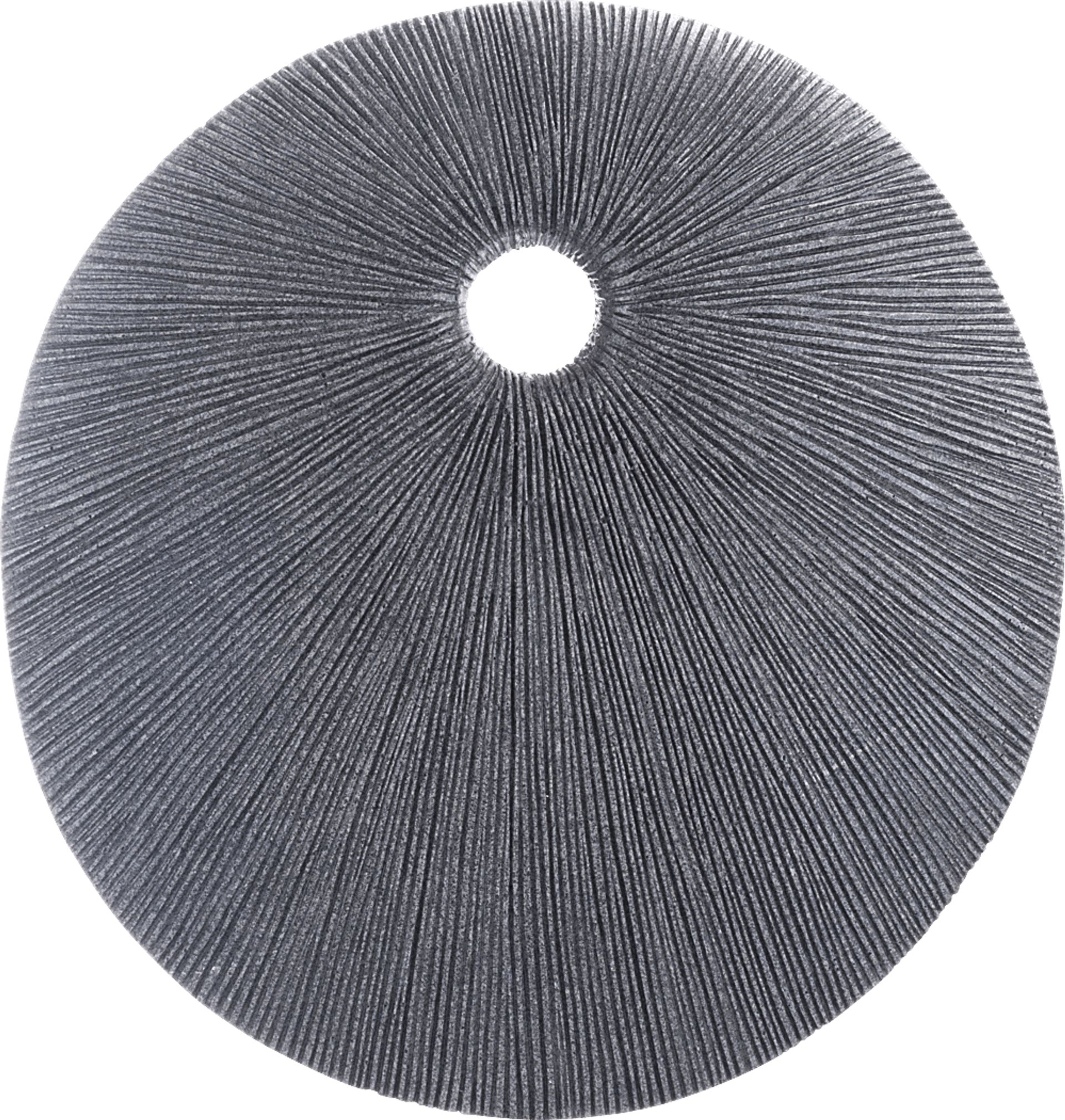 Piperita Gray Medium Outdoor Round Eye Plaque - Image 2