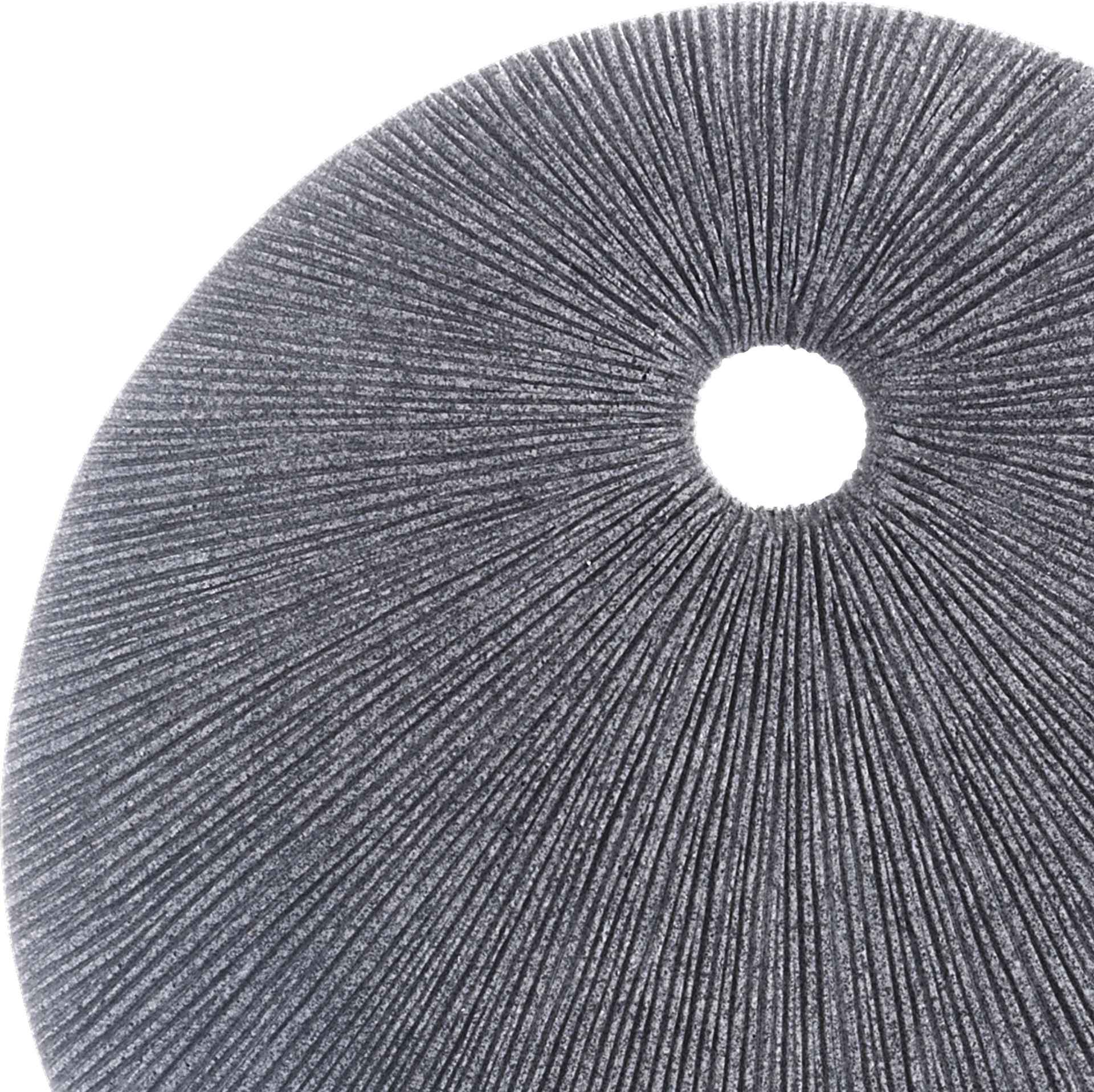 Piperita Gray Small Outdoor Round Eye Plaque - Image 3