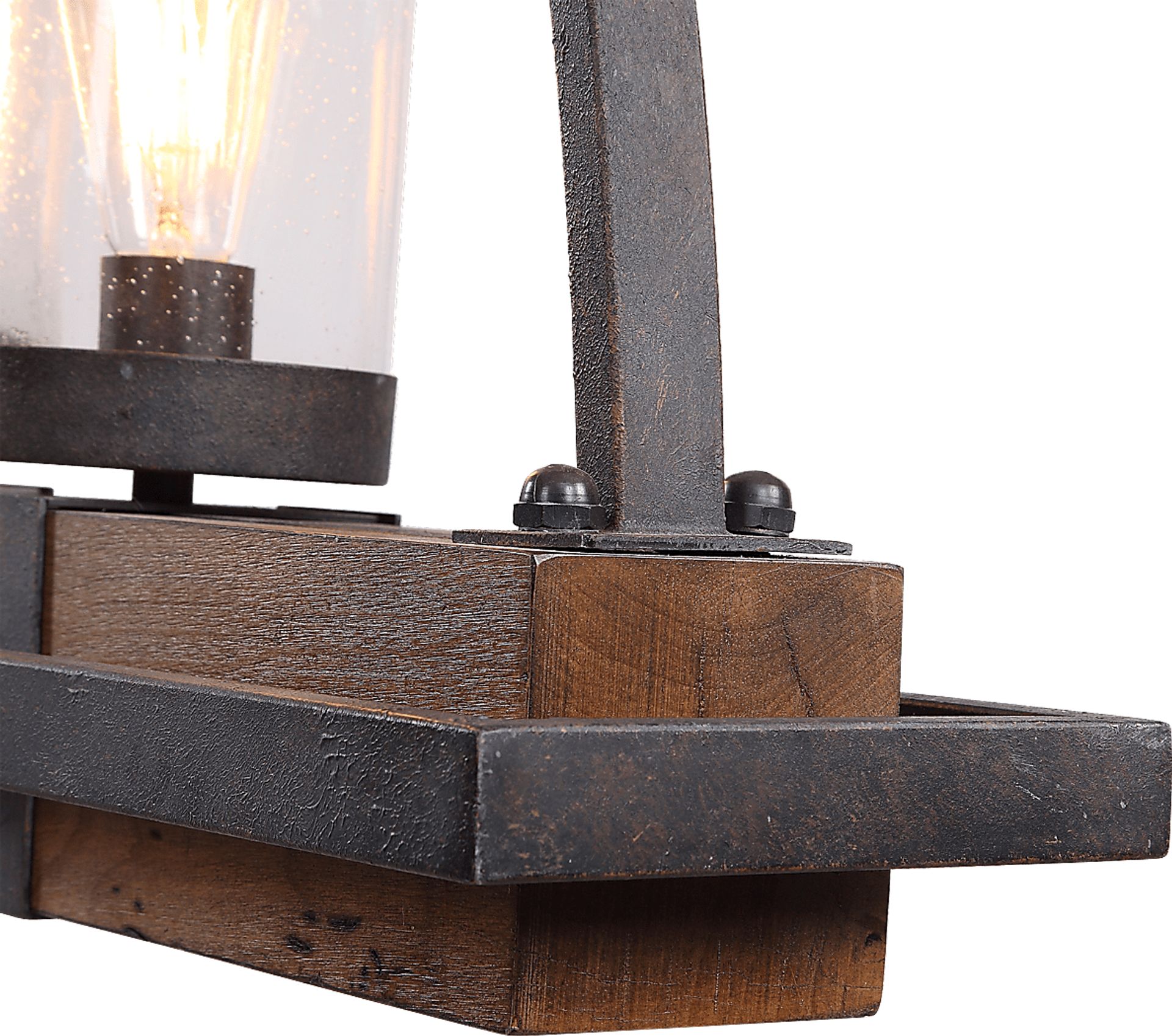Piping Rock Bronze Chandelier - Image 6