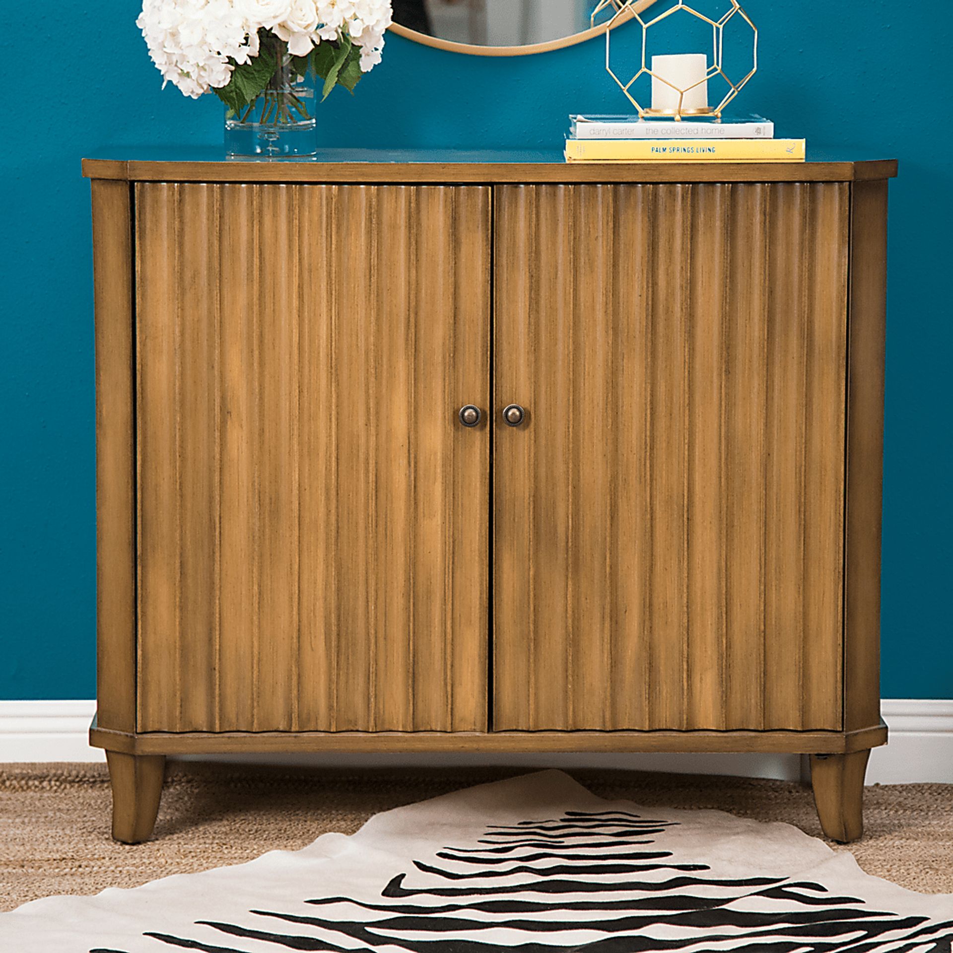 Pipit Brown Accent Cabinet - Image 3
