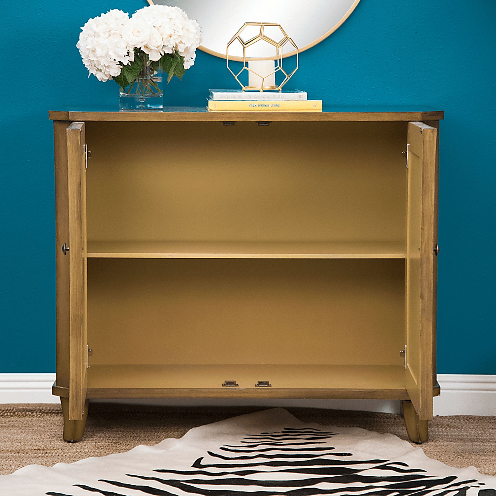 Pipit Brown Accent Cabinet - Image 7