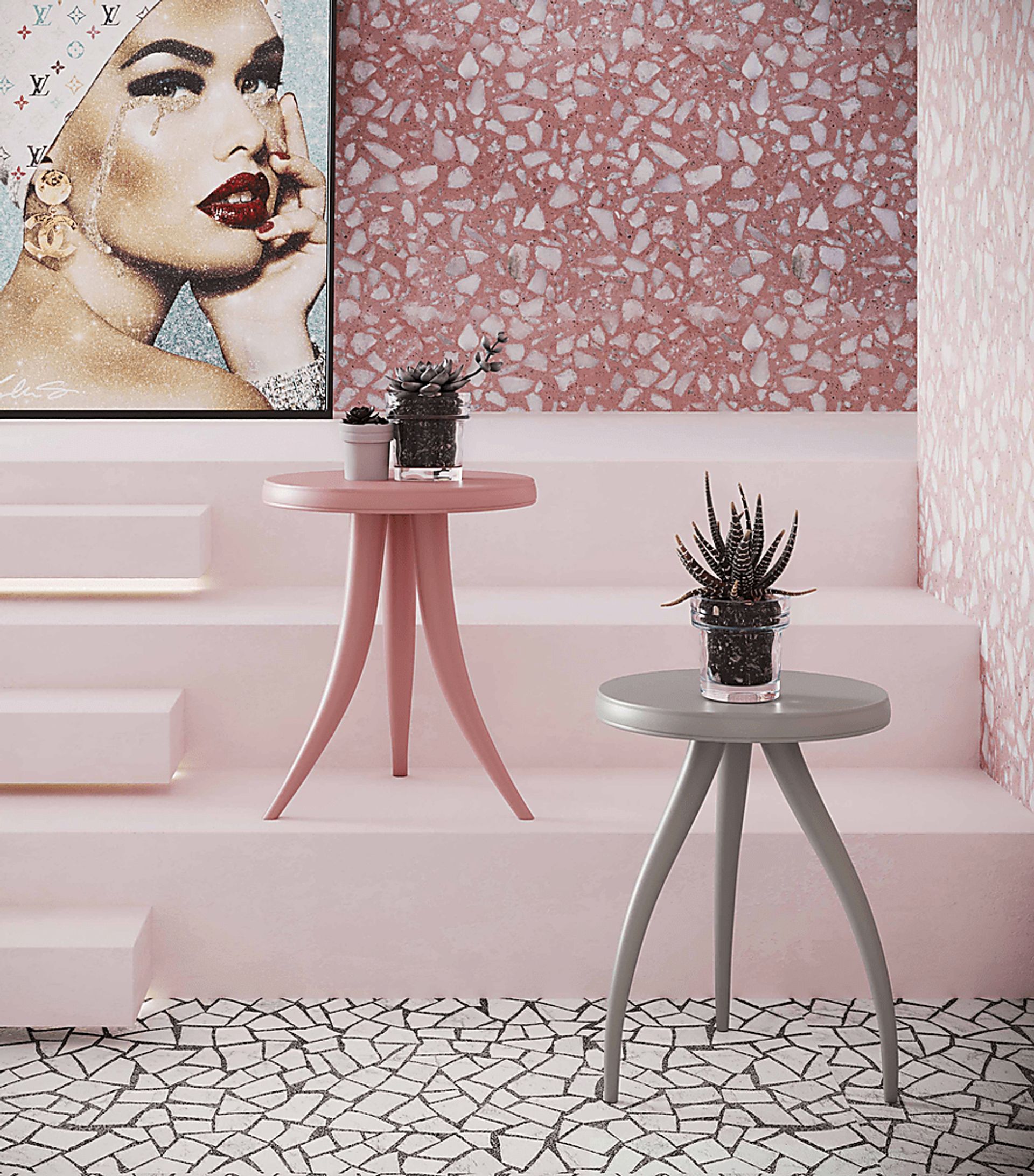 Pippino Blush Accent Table - Image 5