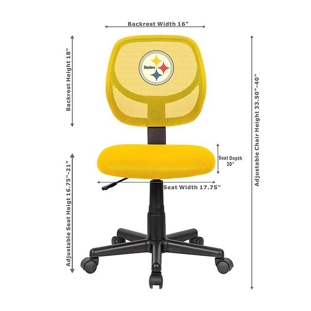 Pittsburgh Steelers Desk and Chair Set - Thumbnail - Image 5
