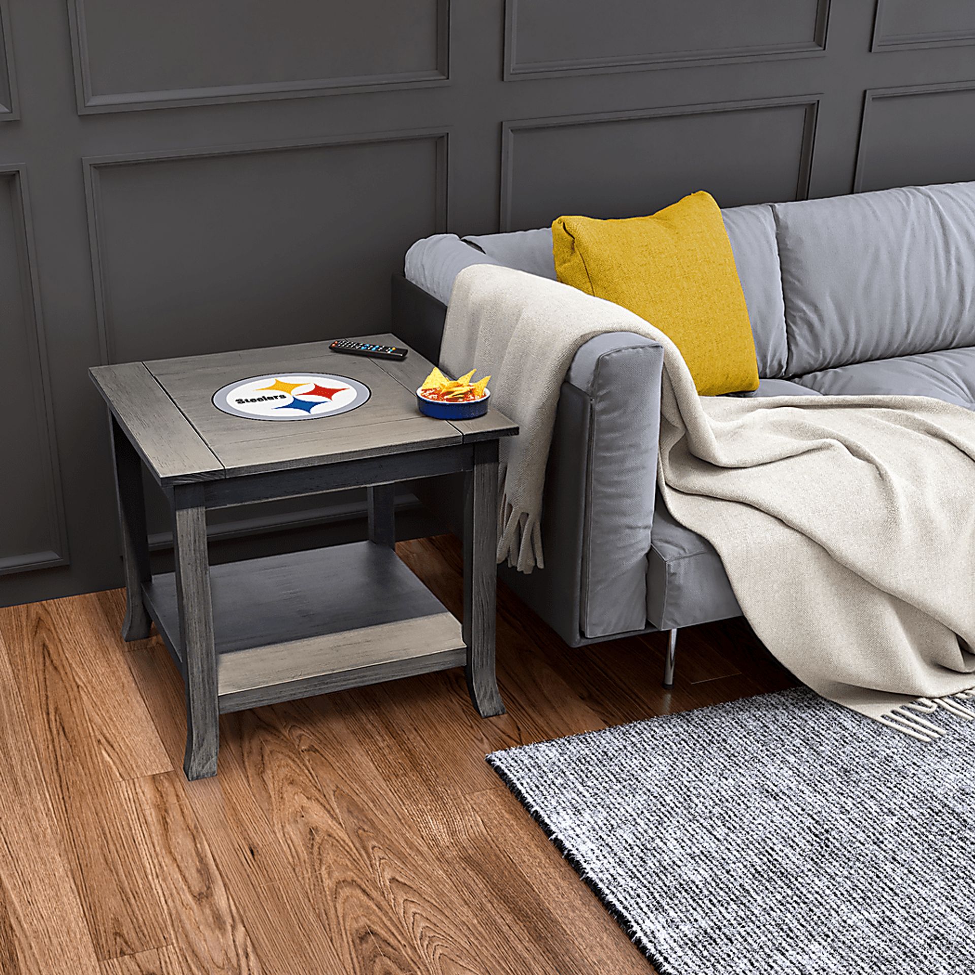 Pittsburgh Steelers Game Day End Table - Image 2