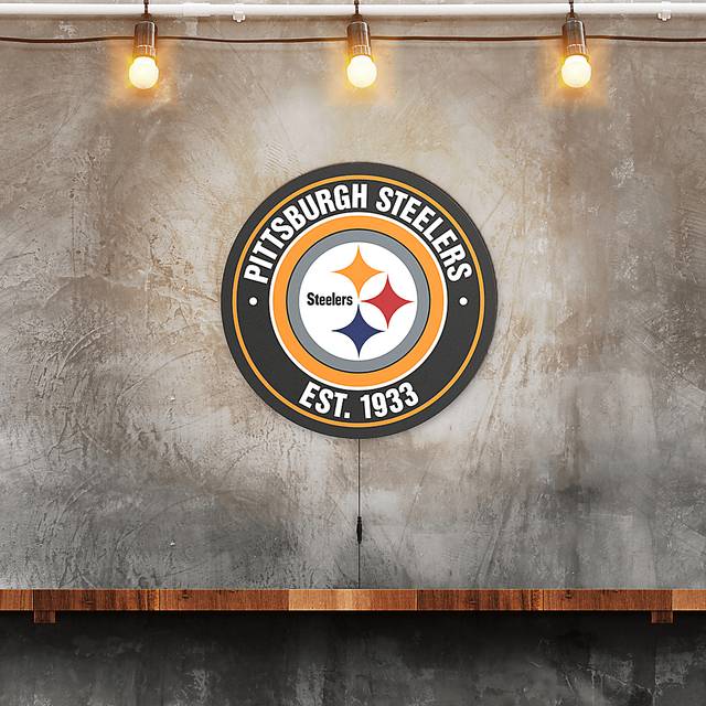 Pittsburgh Steelers LED Wall Decor - Thumbnail - Image 2