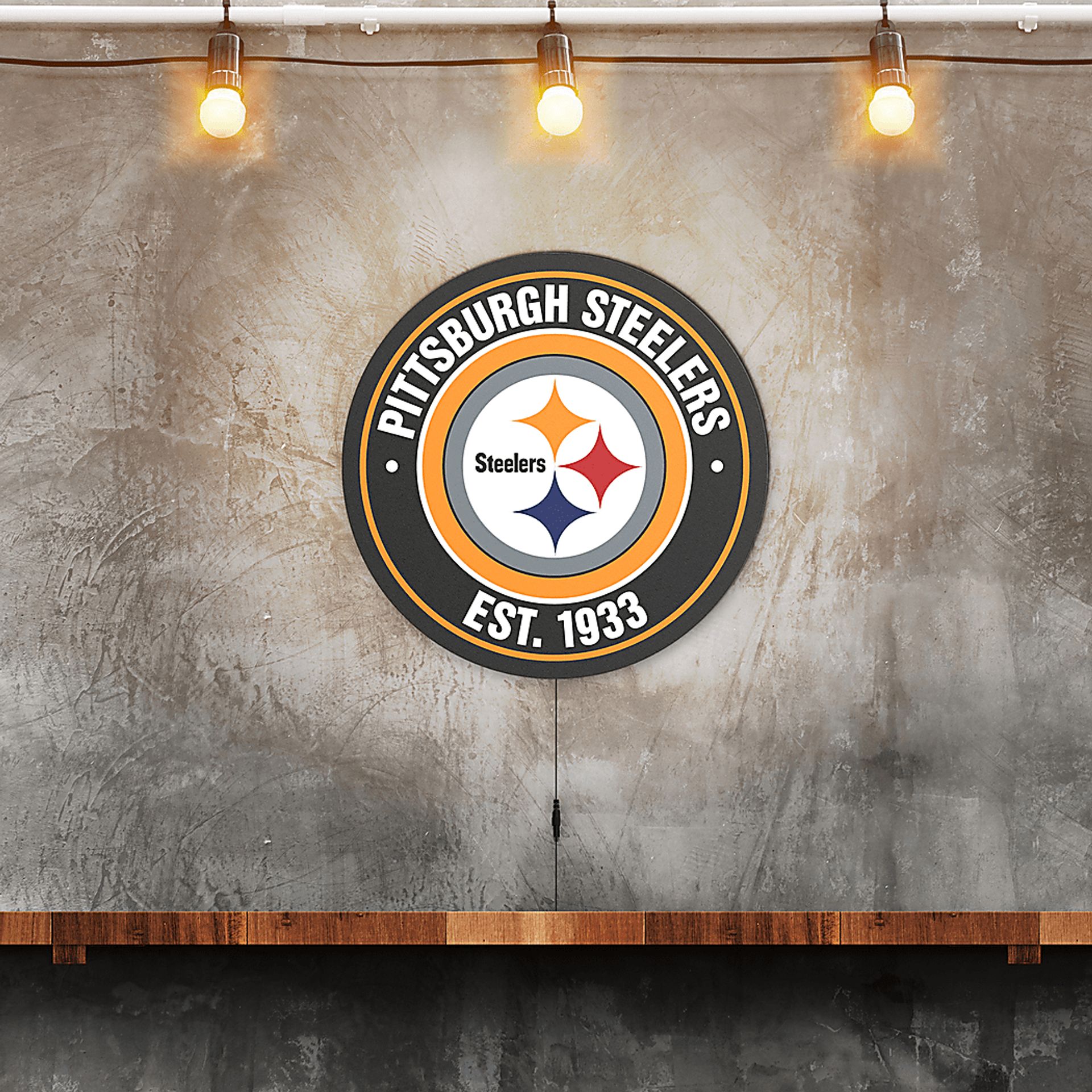 Pittsburgh Steelers LED Wall Decor - Image 2