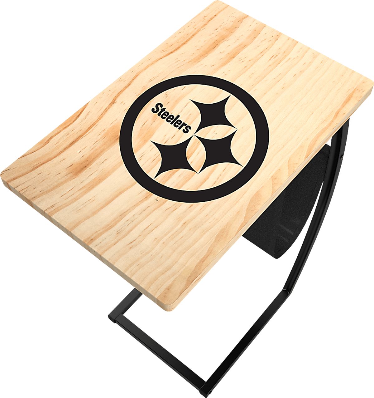 Nfl Anywhere Table Black,Natural Black,Colors,Light Wood End | Rooms to Go