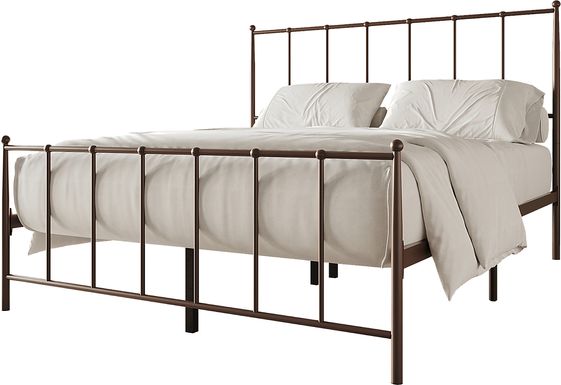 Pixelfly Brown King Bed