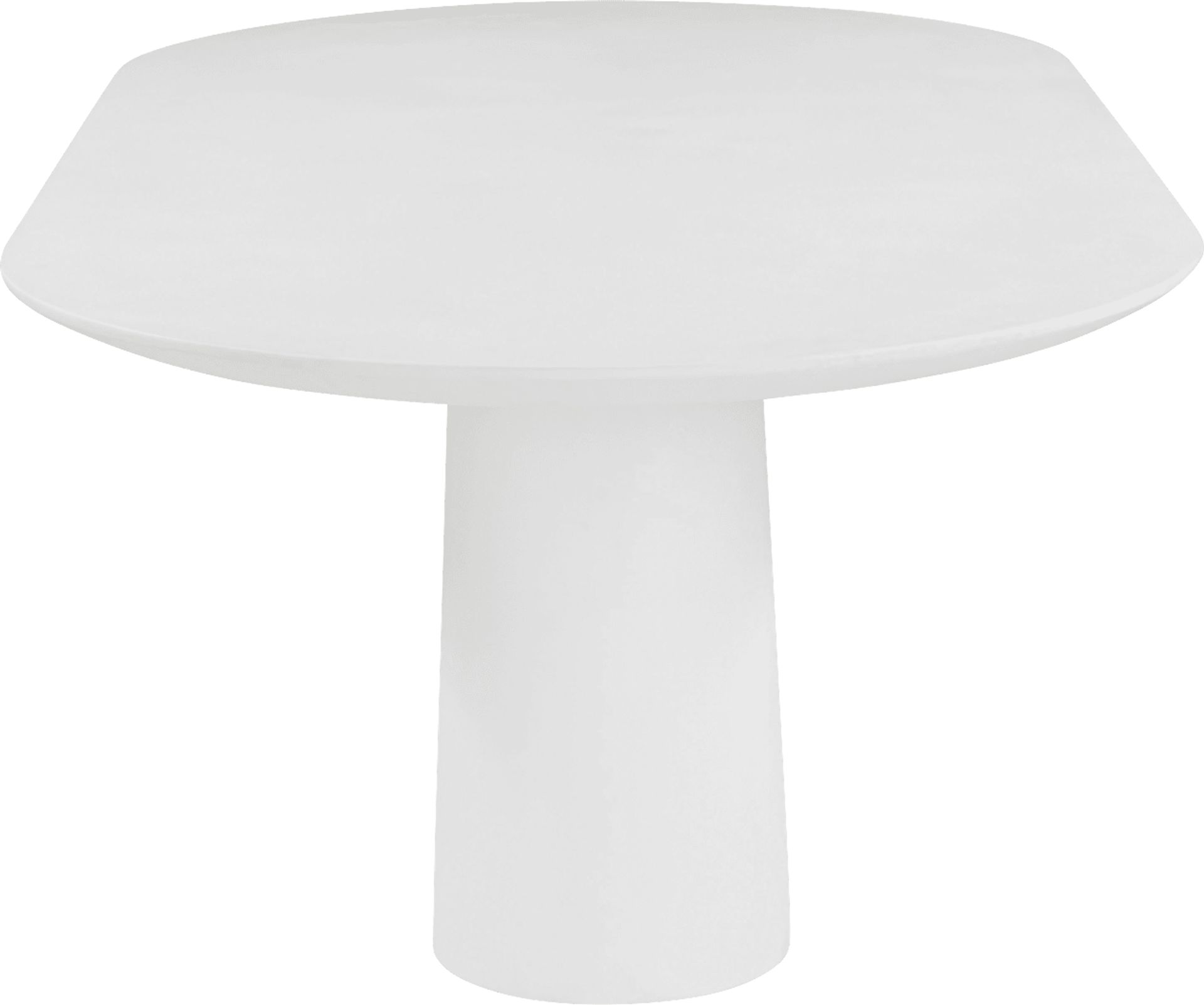 Pixydale Outdoor White Dining Table - Image 4