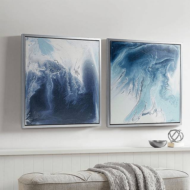 Pixydreams Blue Wall Decor, Set of 2 - Thumbnail - Image 2