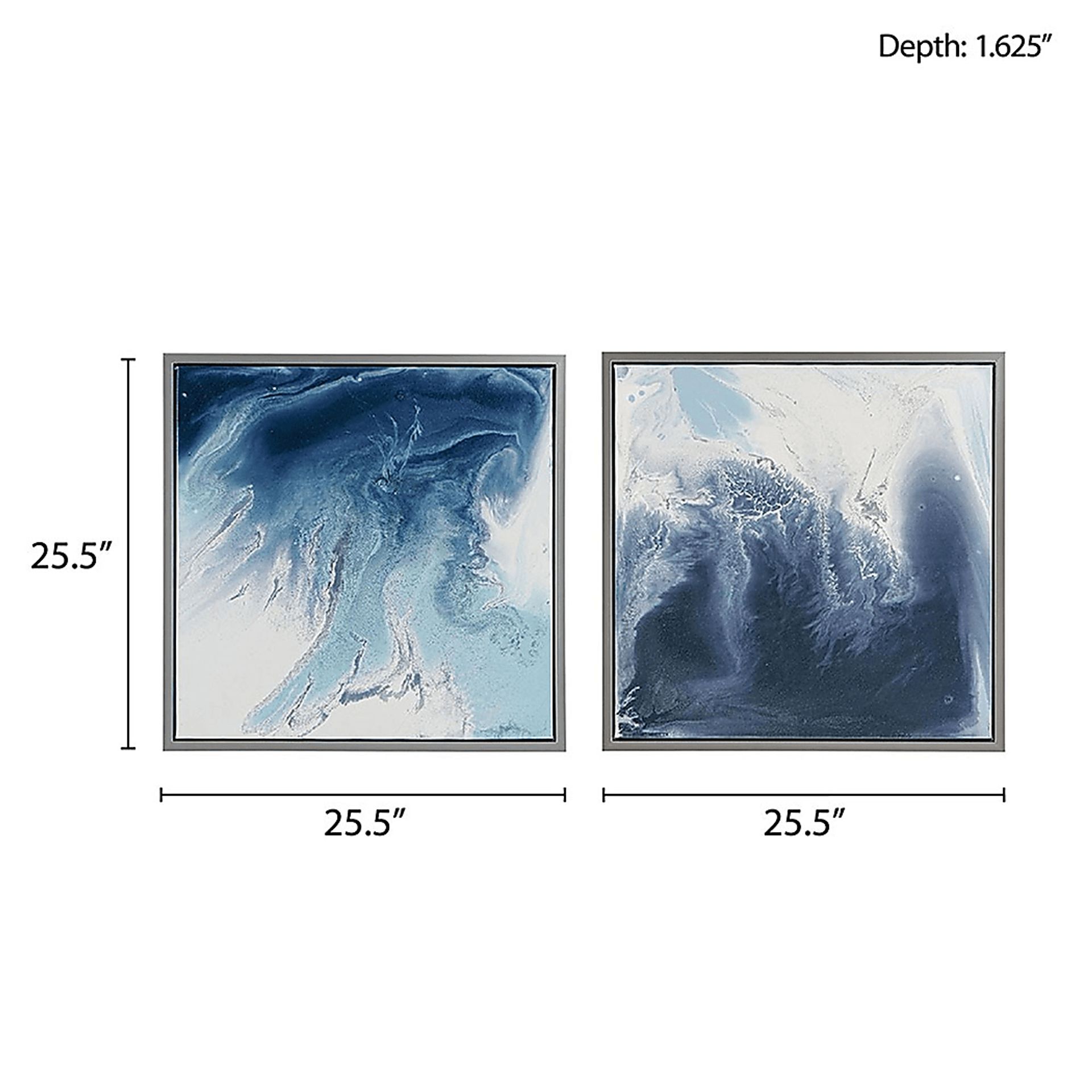 Pixydreams Blue Wall Decor, Set of 2 - Image 7