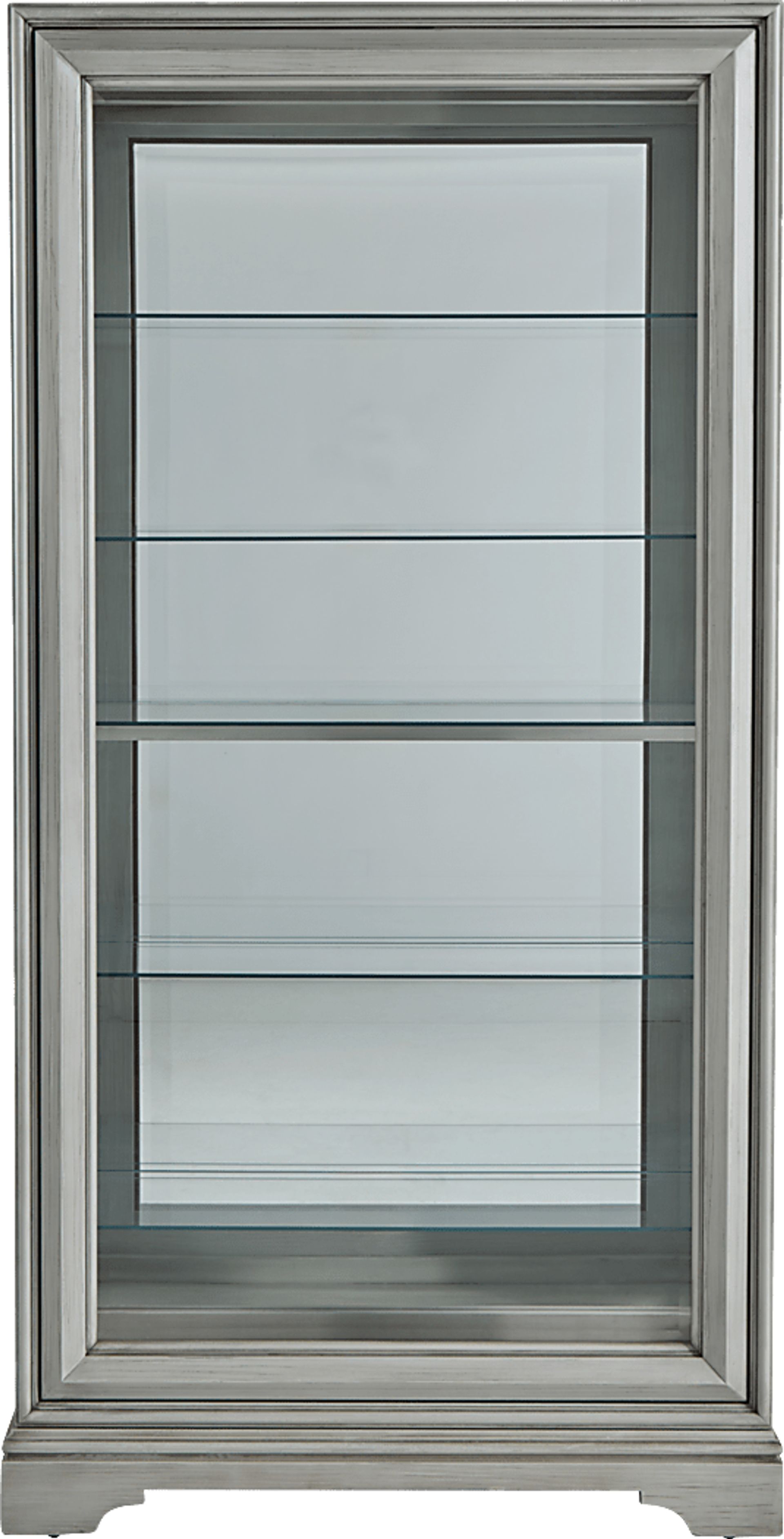 Pixypoly Gray Accent Cabinet - Image 5