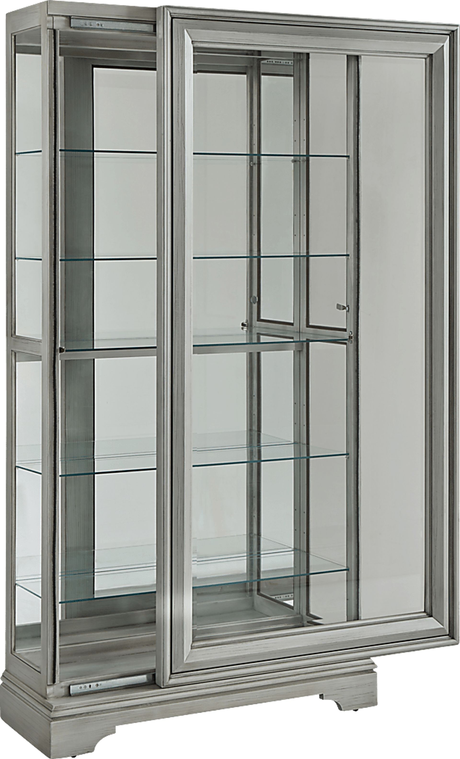 Pixypoly Gray Accent Cabinet - Image 6