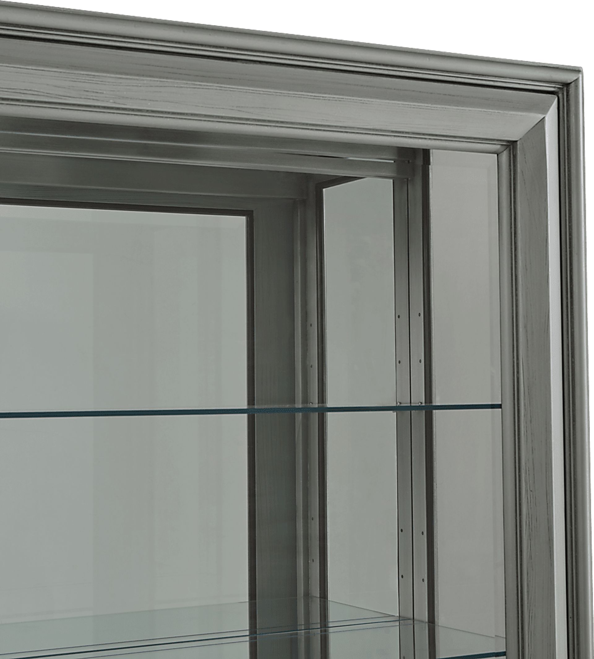 Pixypoly Gray Accent Cabinet - Image 9
