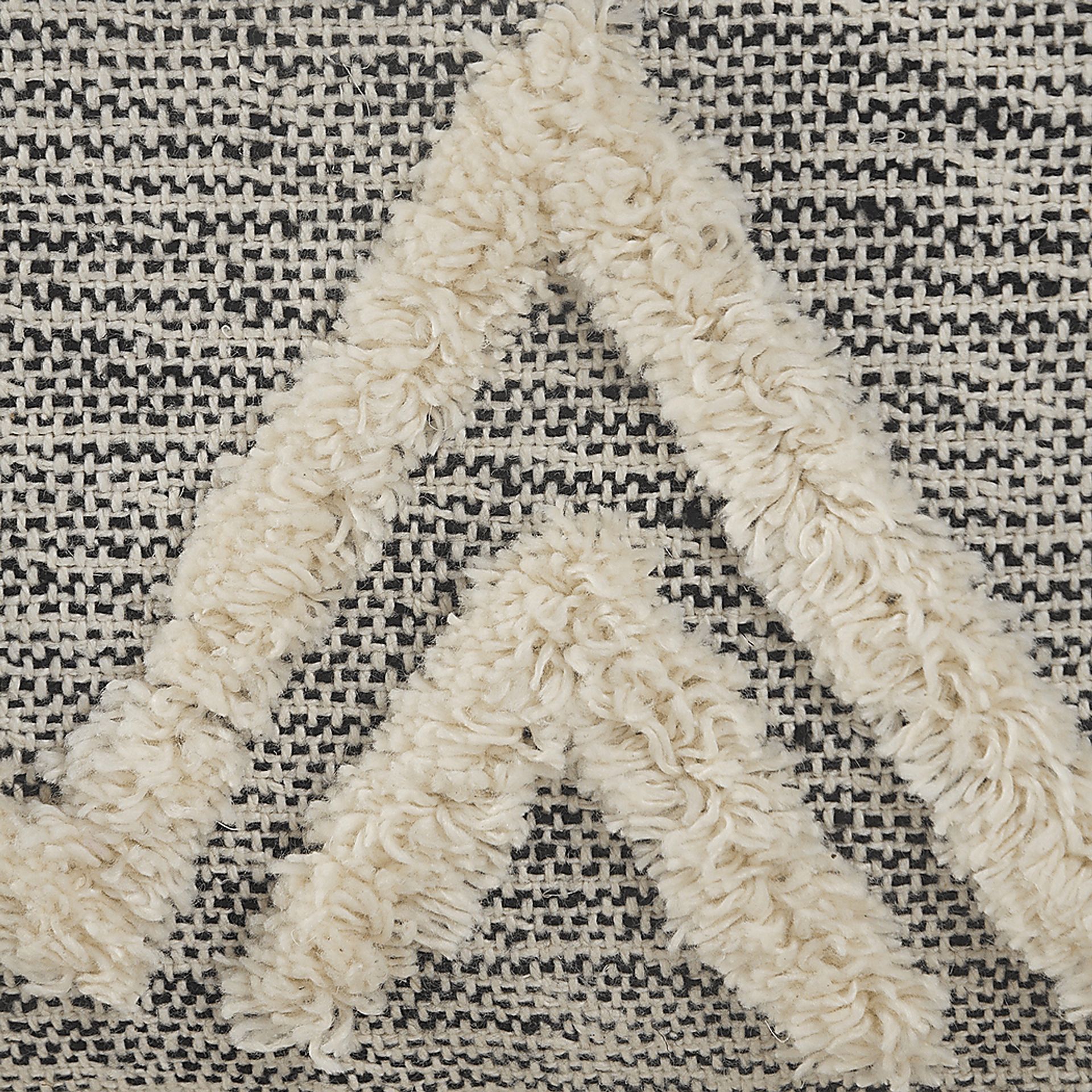 Piziti Gray/Ivory Pouf - Image 8