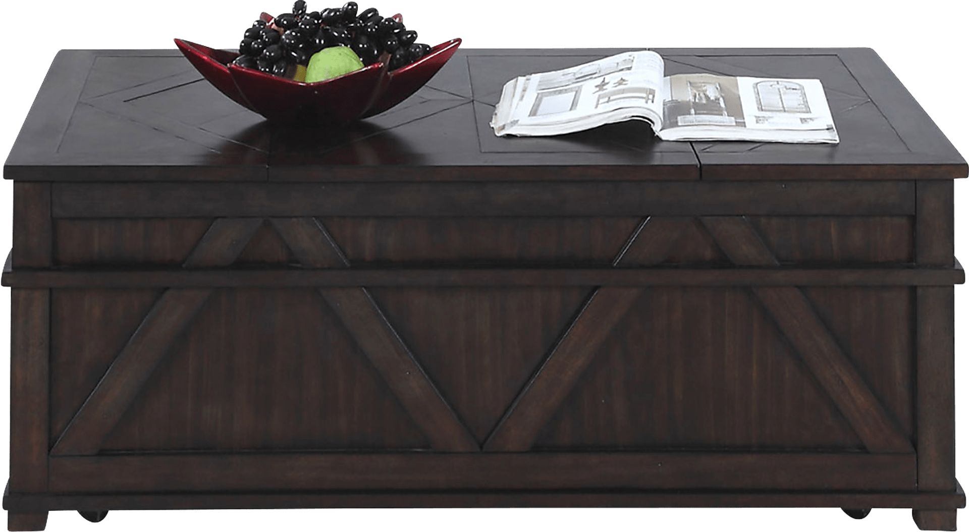 Pizzaro Brown Cocktail Table - Image 1