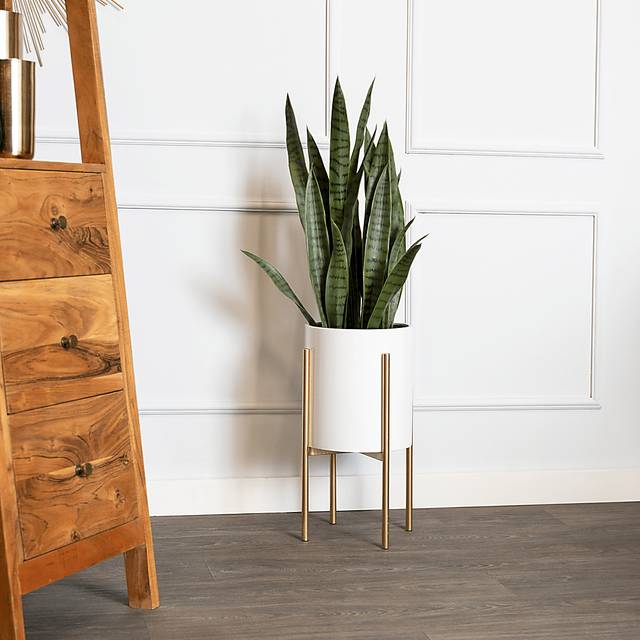 Plaag White Plant Stand - Thumbnail - Image 6