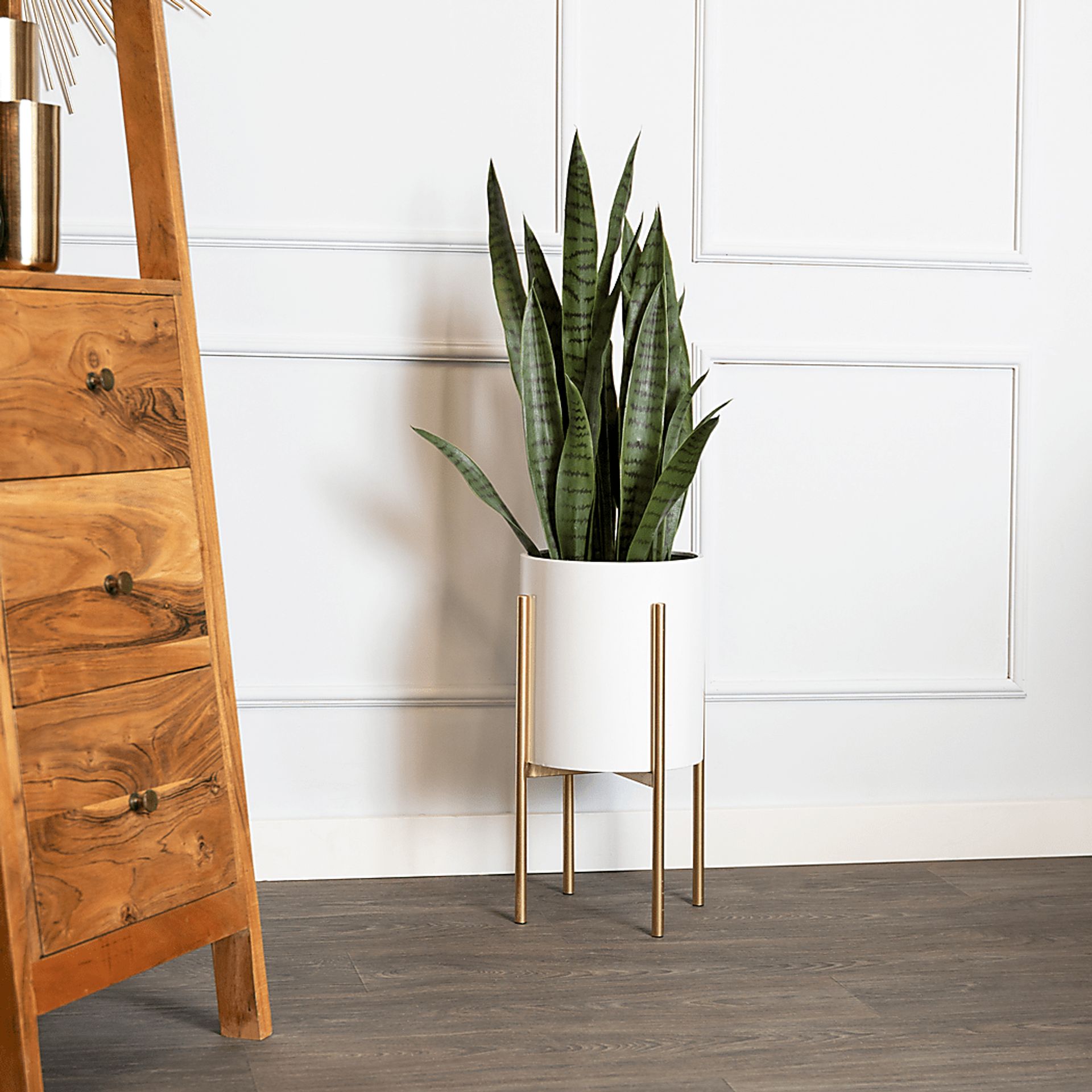Plaag White Plant Stand - Image 6