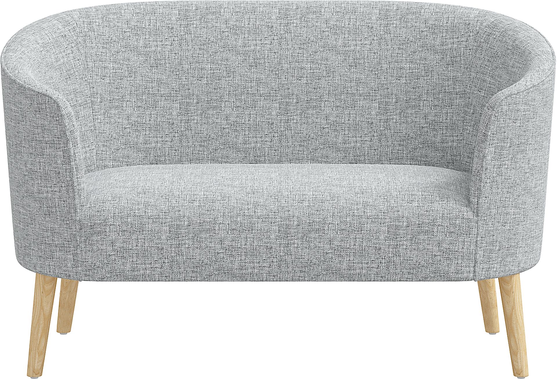 Pladson I Light Gray Settee - Image 2
