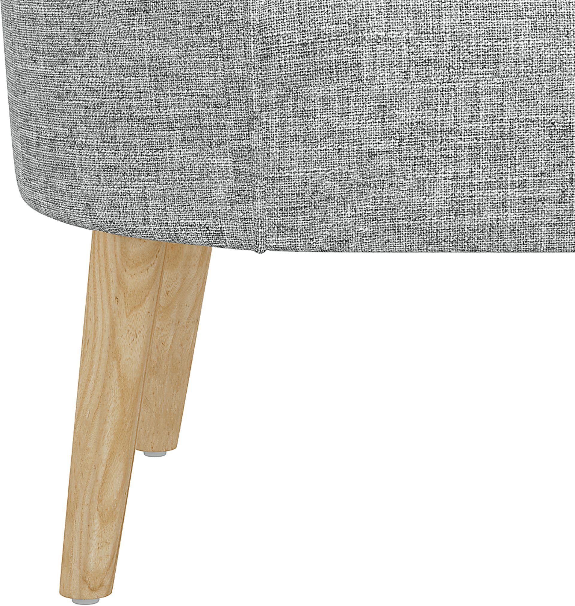 Pladson I Light Gray Settee - Image 5