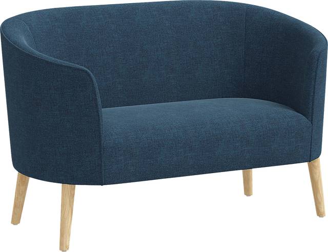 Pladson I Navy Settee - Thumbnail - Image 1