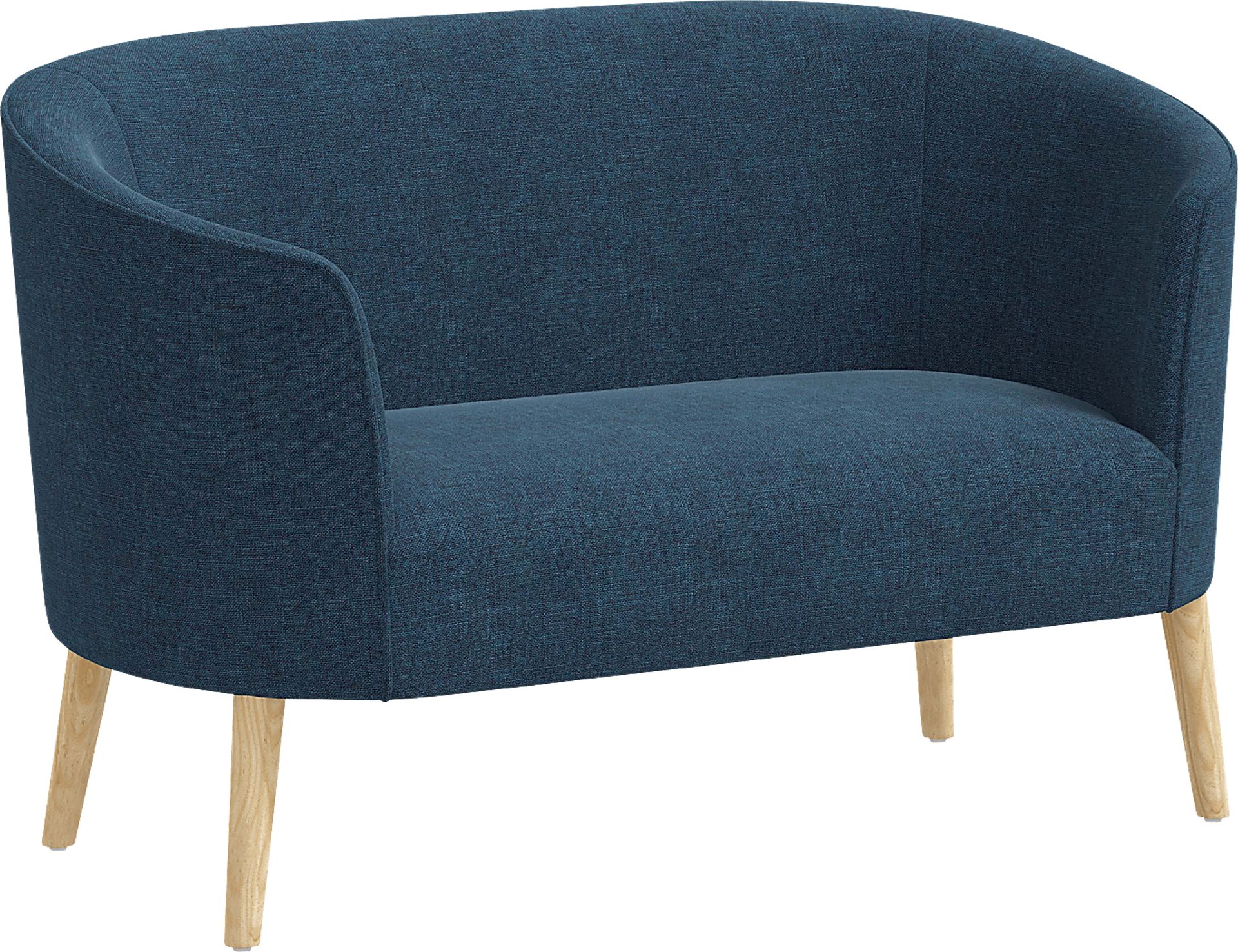 Pladson I Navy Settee - Image 1