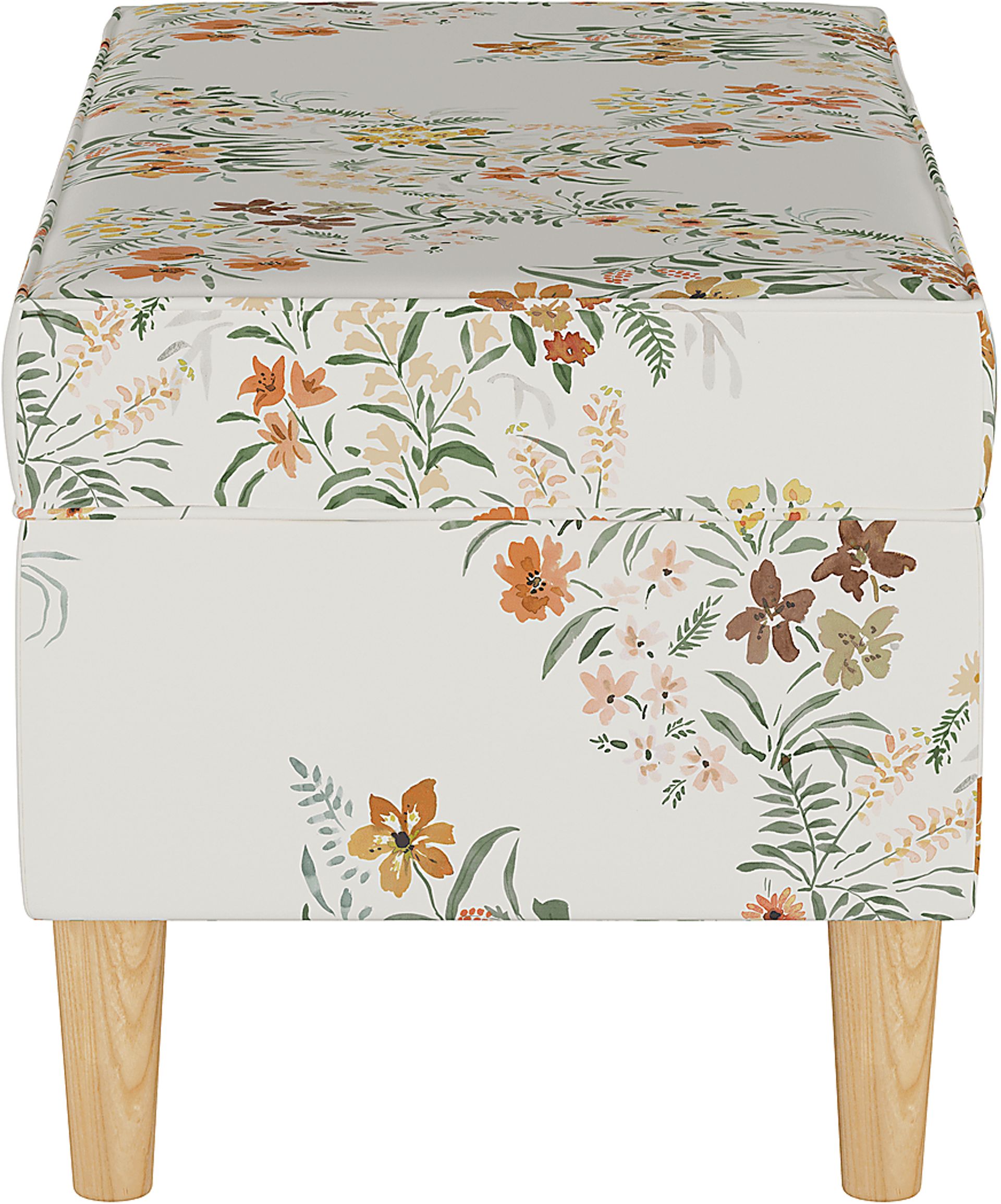 Pladson II Cream Storage Bench - Image 3