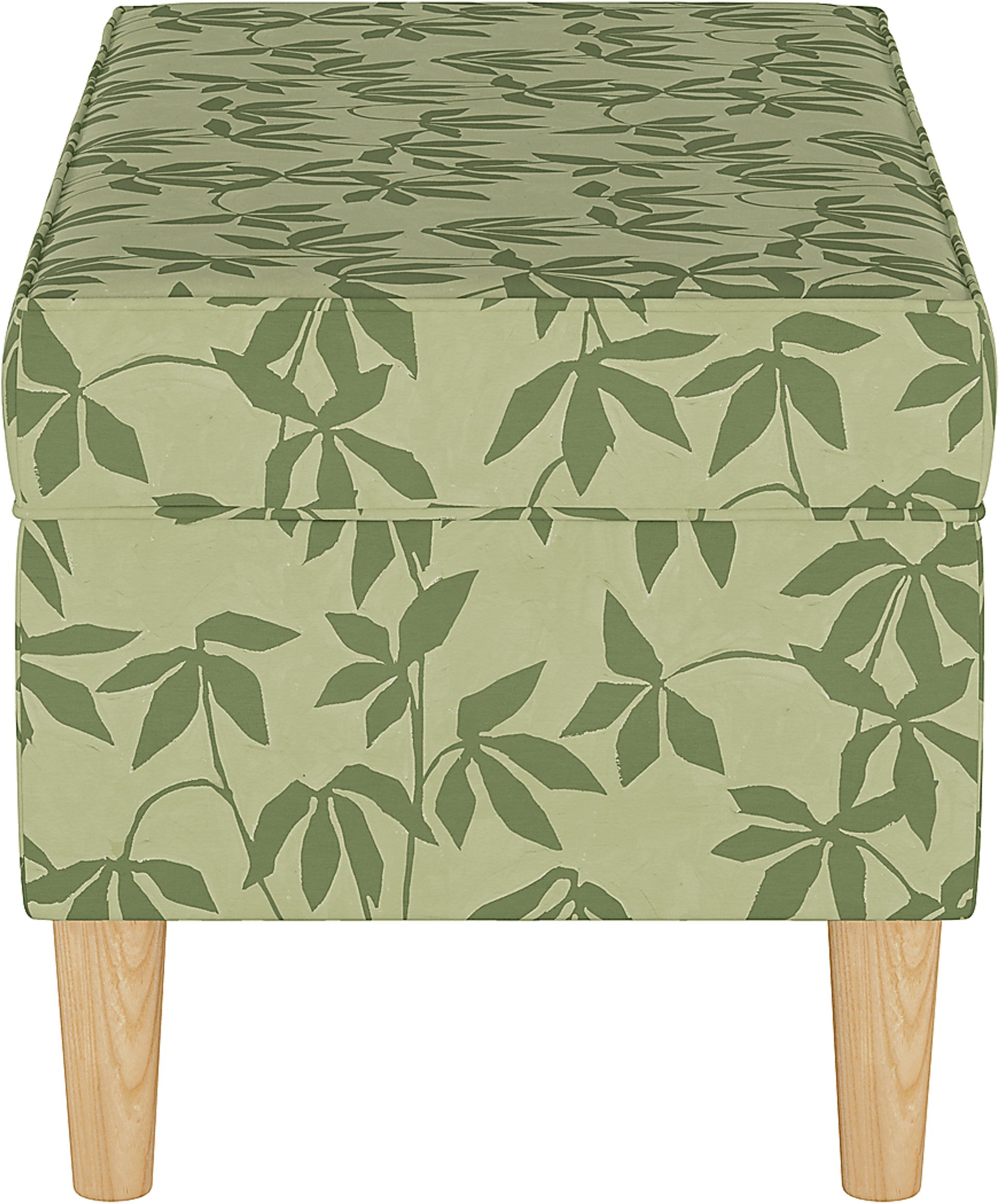 Pladson II Light Green Storage Bench - Image 3