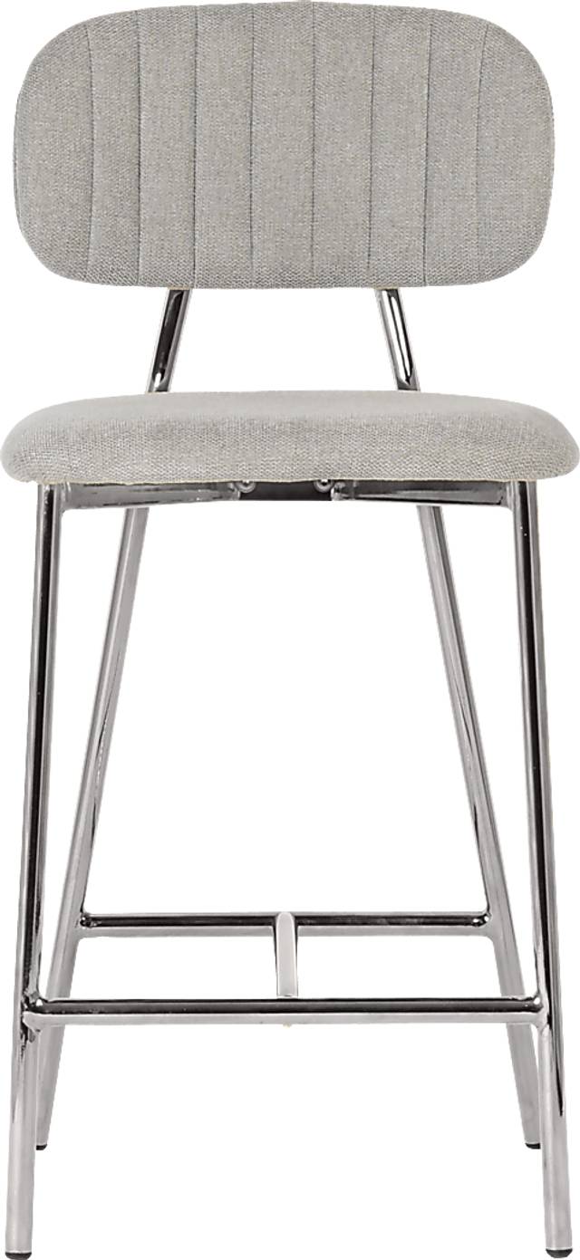 Plagmann Gray Counter Stool, Set of 2 - Thumbnail - Image 3