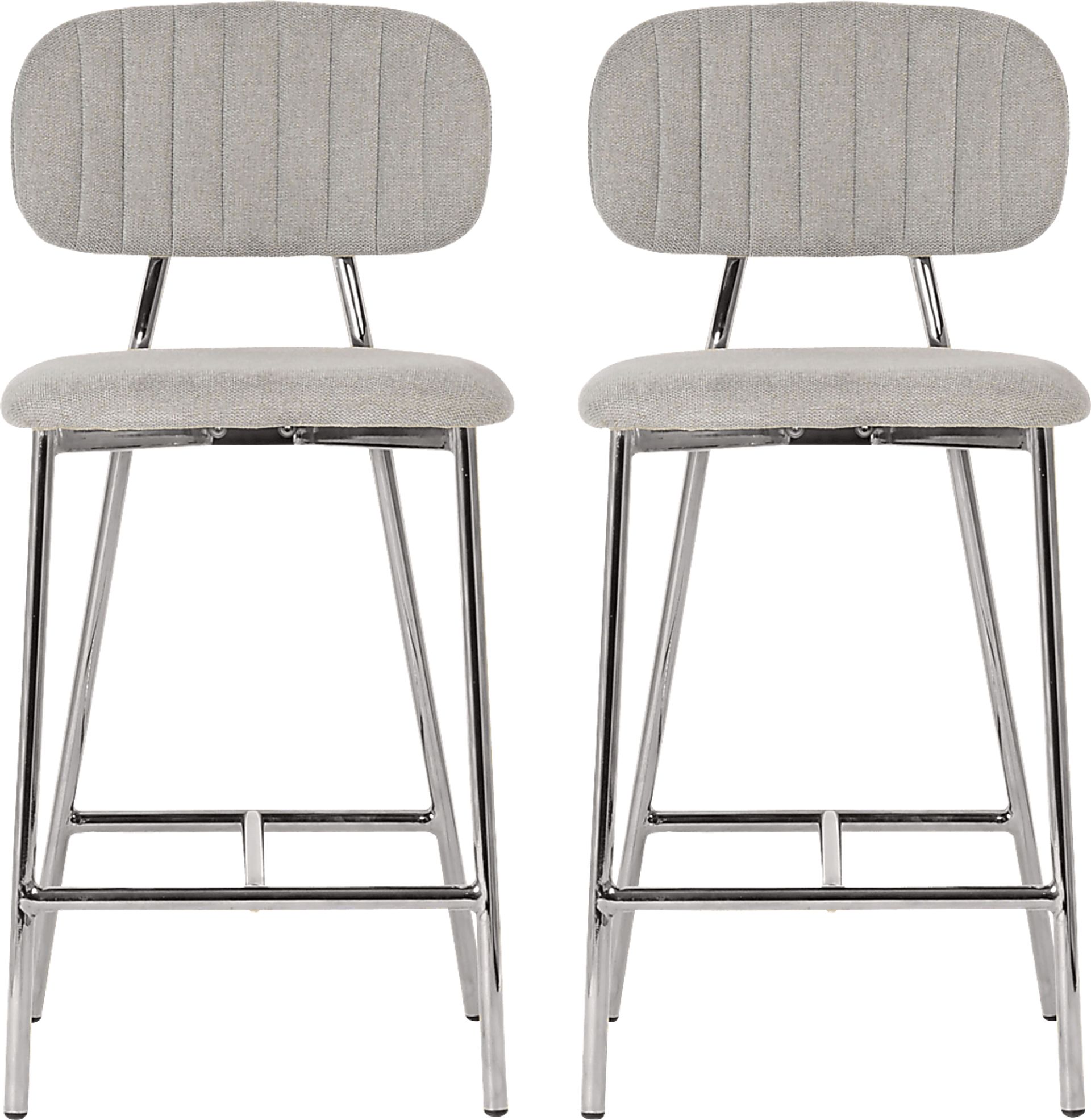 Plagmann Gray Counter Stool, Set of 2 - Image 9