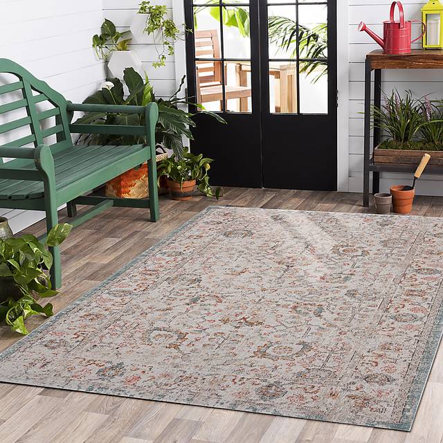 Plaiburn Beige 5'3 x 7'10 Indoor/Outdoor Rug - Thumbnail - Image 2