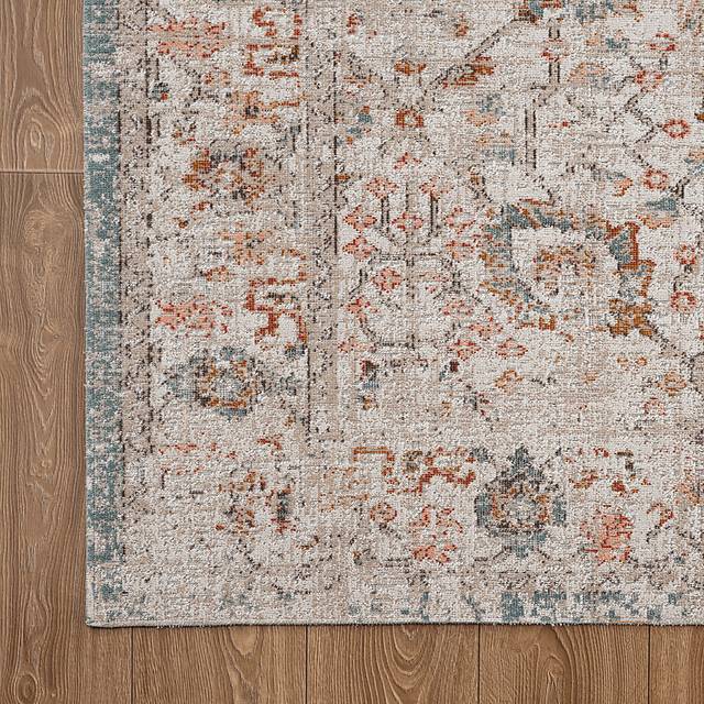 Plaiburn Beige 5'3 x 7'10 Indoor/Outdoor Rug - Thumbnail - Image 4