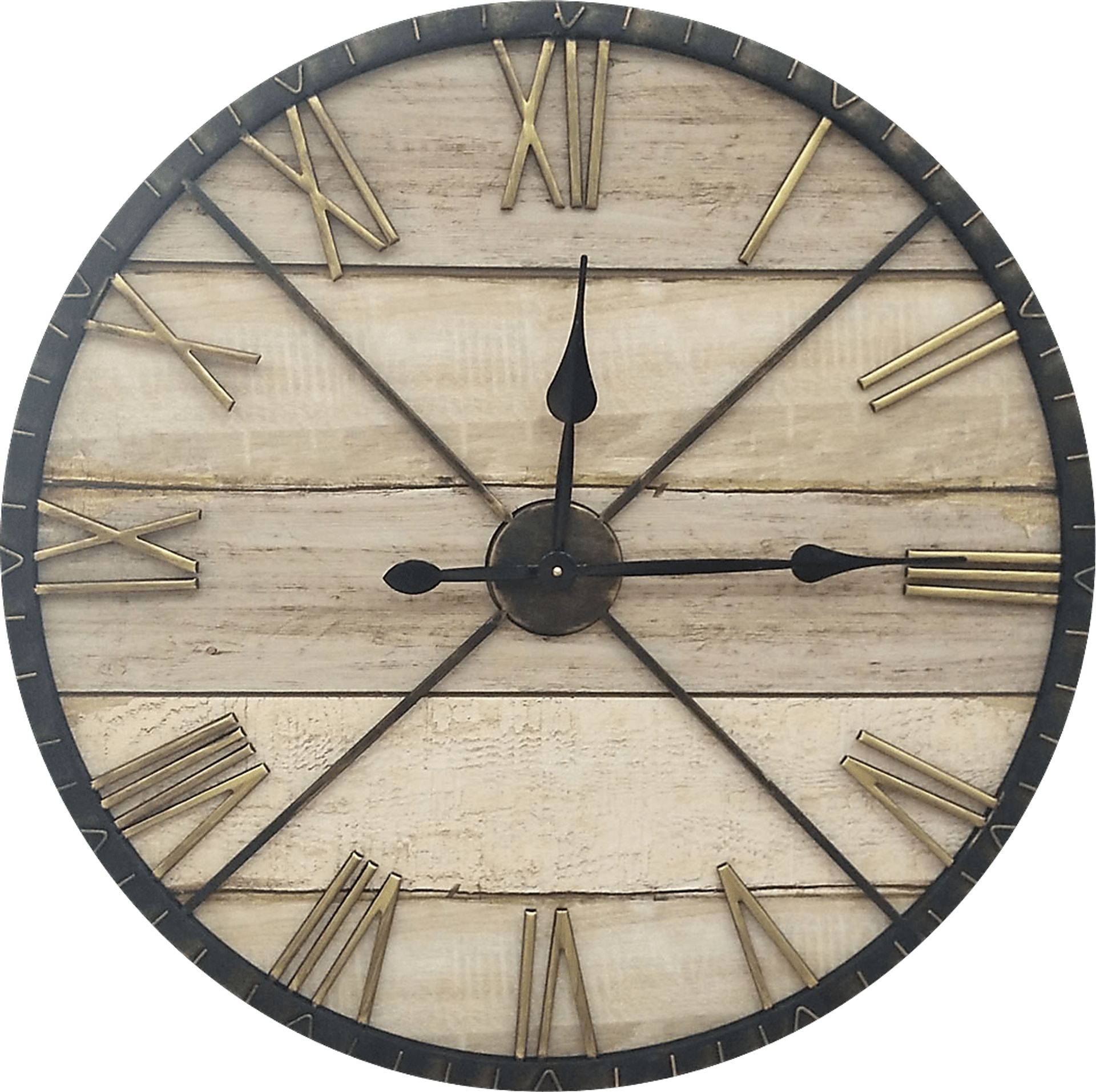 Plainsman Brown Clock - Image 1