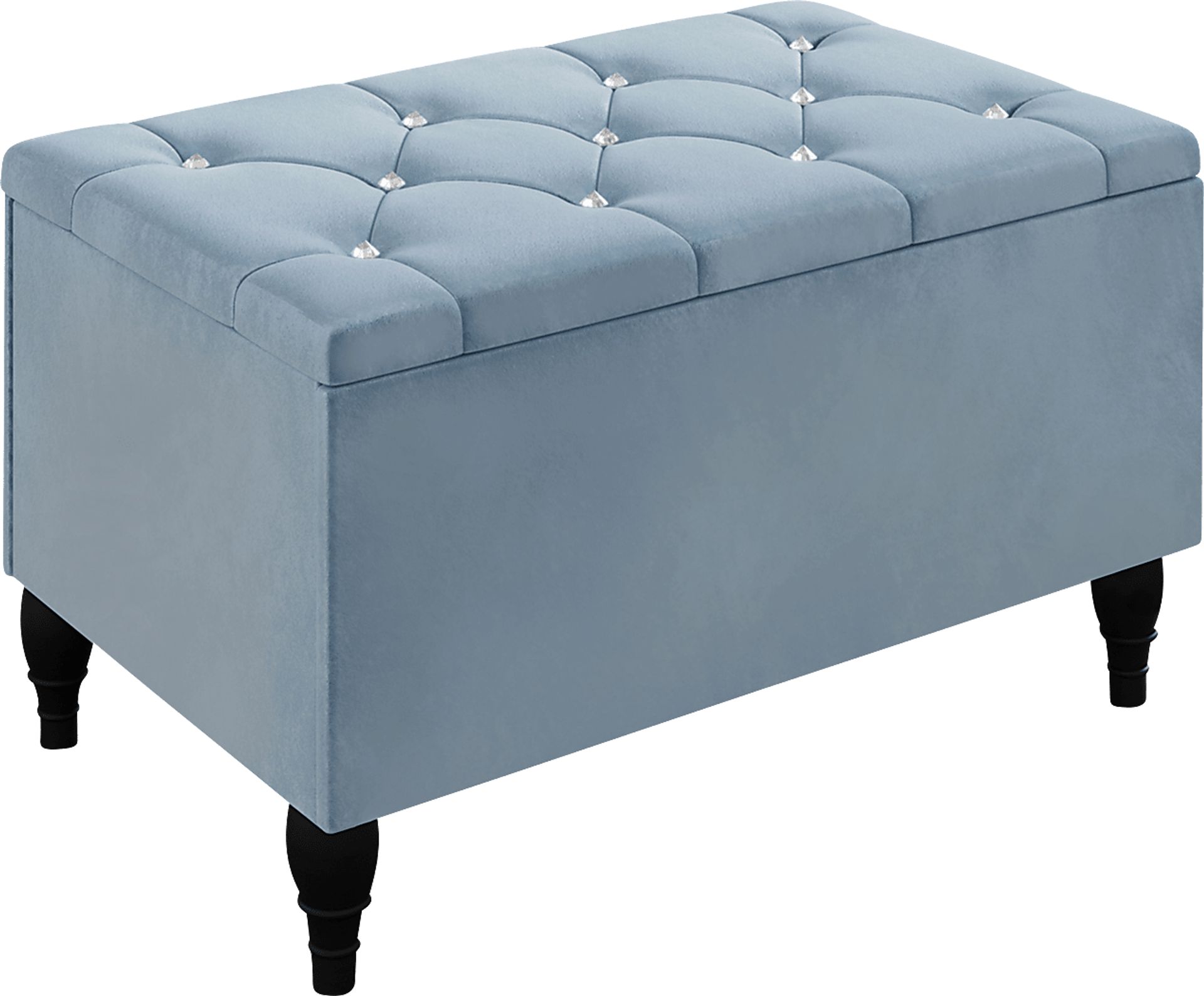 Plaisend Light Blue Full Bed - Image 5
