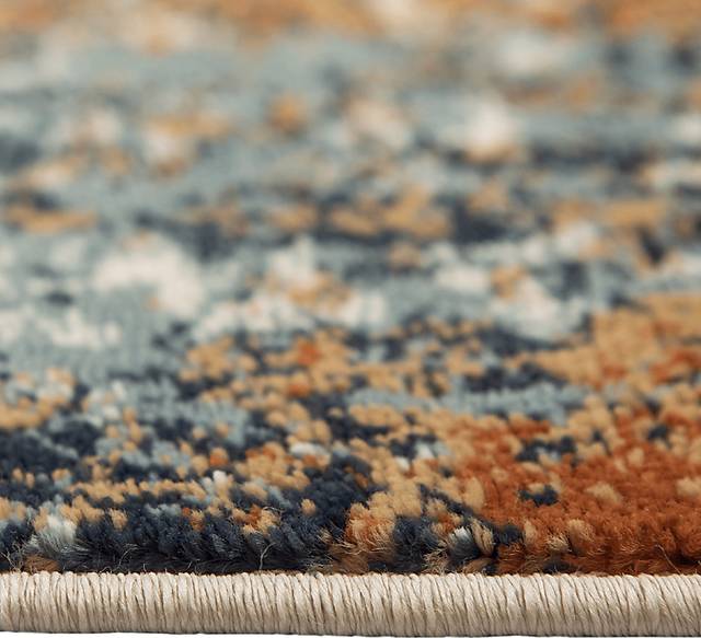 Plaiwich Orange 7'7 x 9'9 Rug - Thumbnail - Image 6