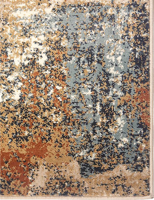 Plaiwich Orange 7'7 x 9'9 Rug - Thumbnail - Image 7