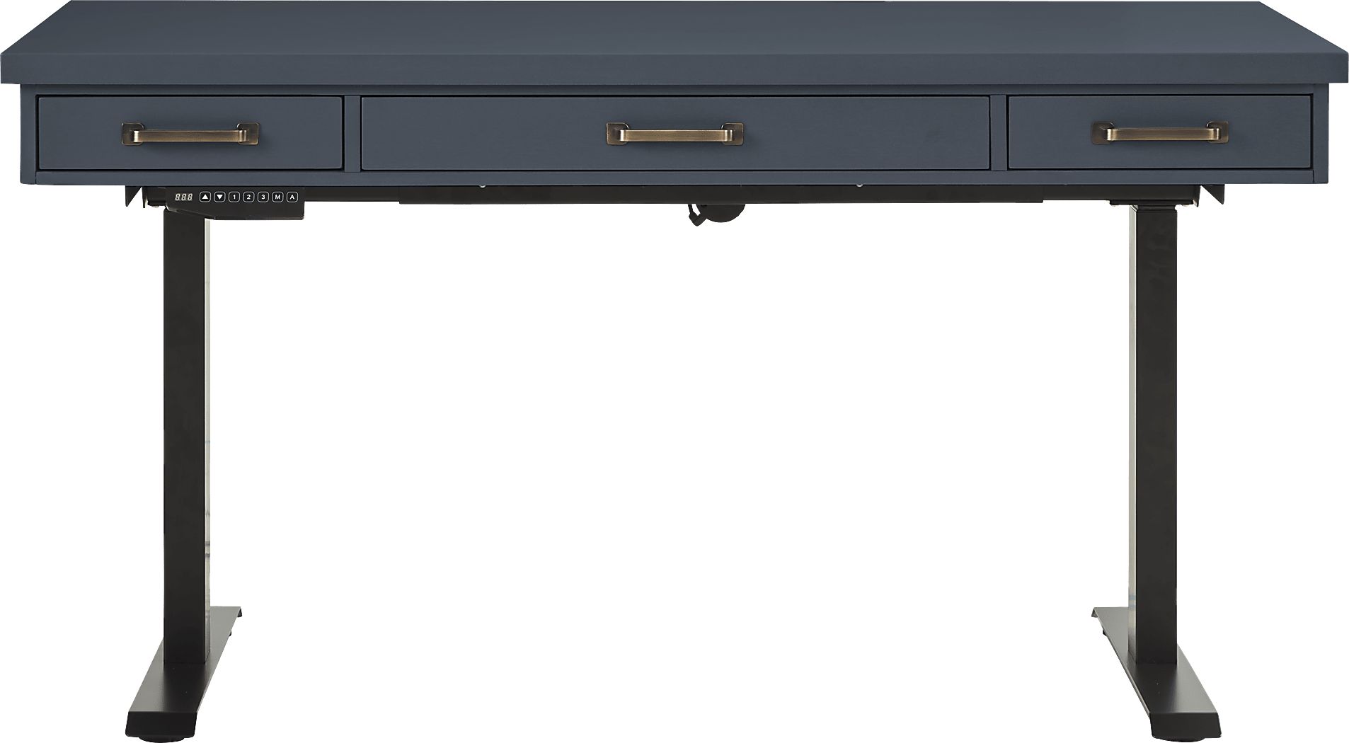 Planefield Blue 2 Pc Adjustable Desk