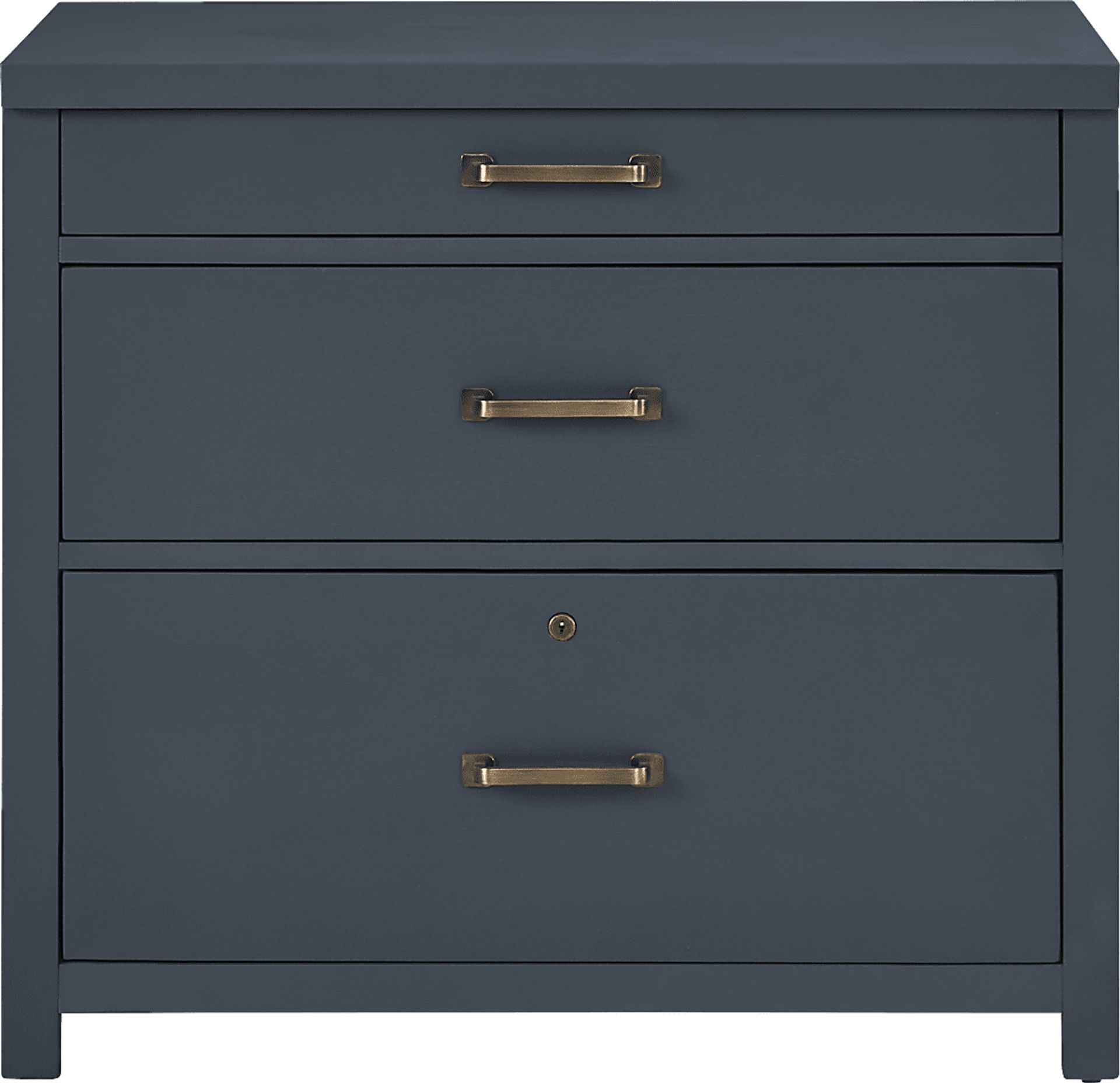 Planefield Blue File Cabinet - Image 1