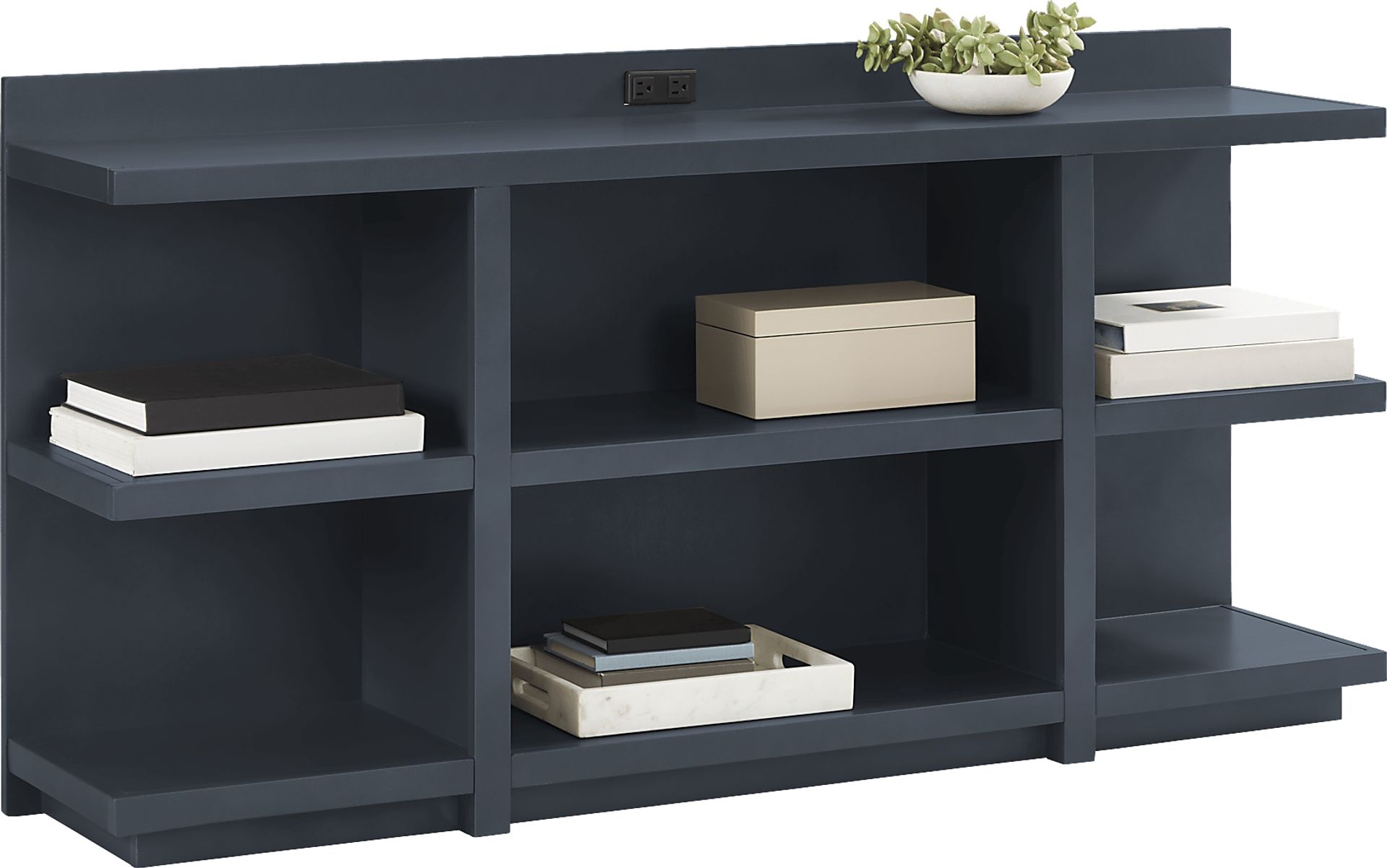 Planefield Blue Open Credenza - Image 2