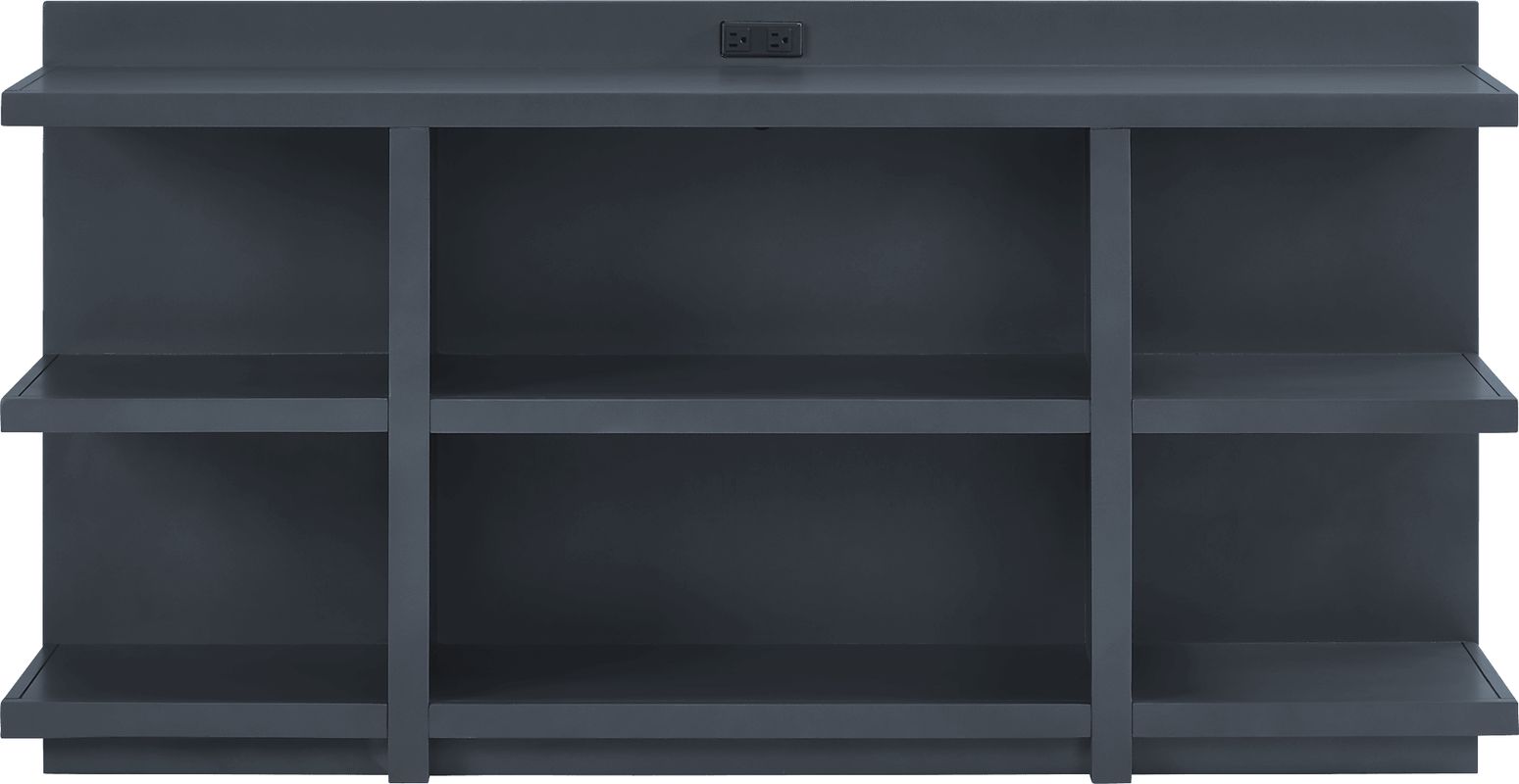 Planefield Blue Open Credenza