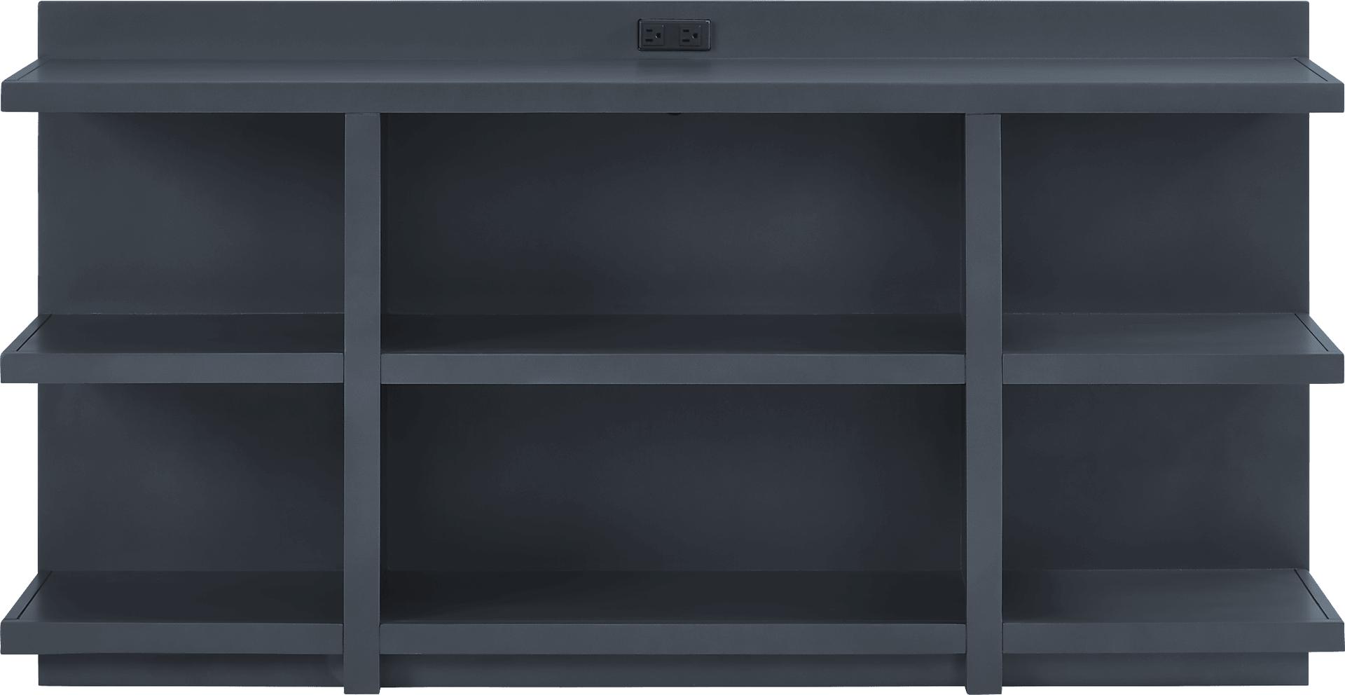 Planefield Blue Open Credenza