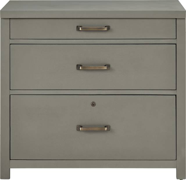 Planefield Gray File Cabinet - Thumbnail - Image 1