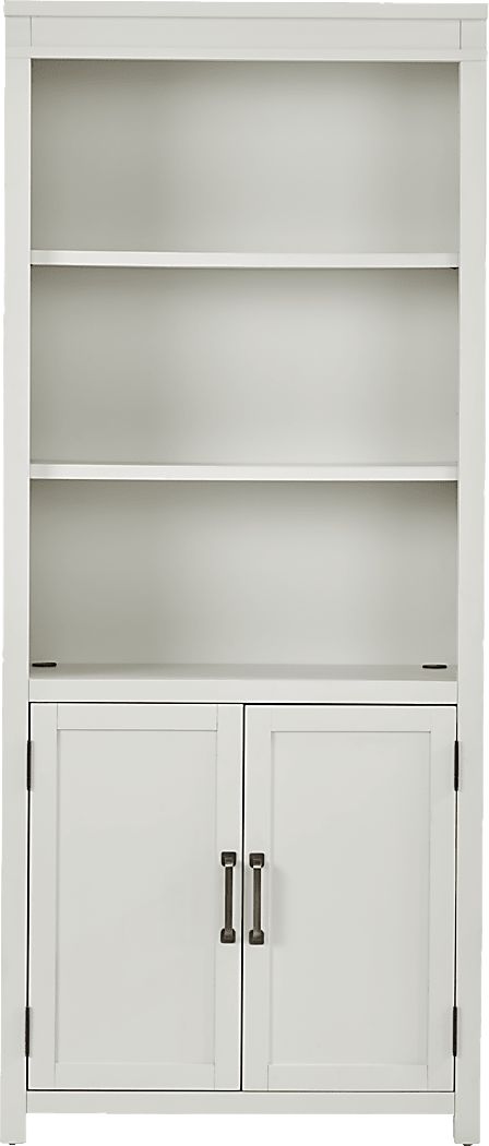 Planefield White Door Bookcase