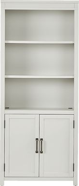 Planefield White Door Bookcase