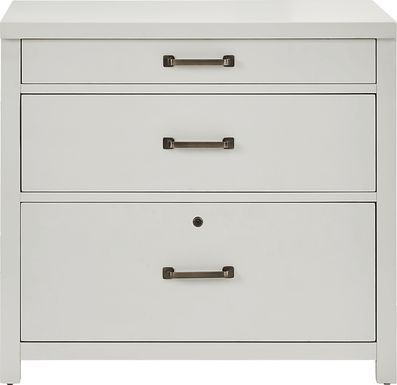 Planefield White File Cabinet